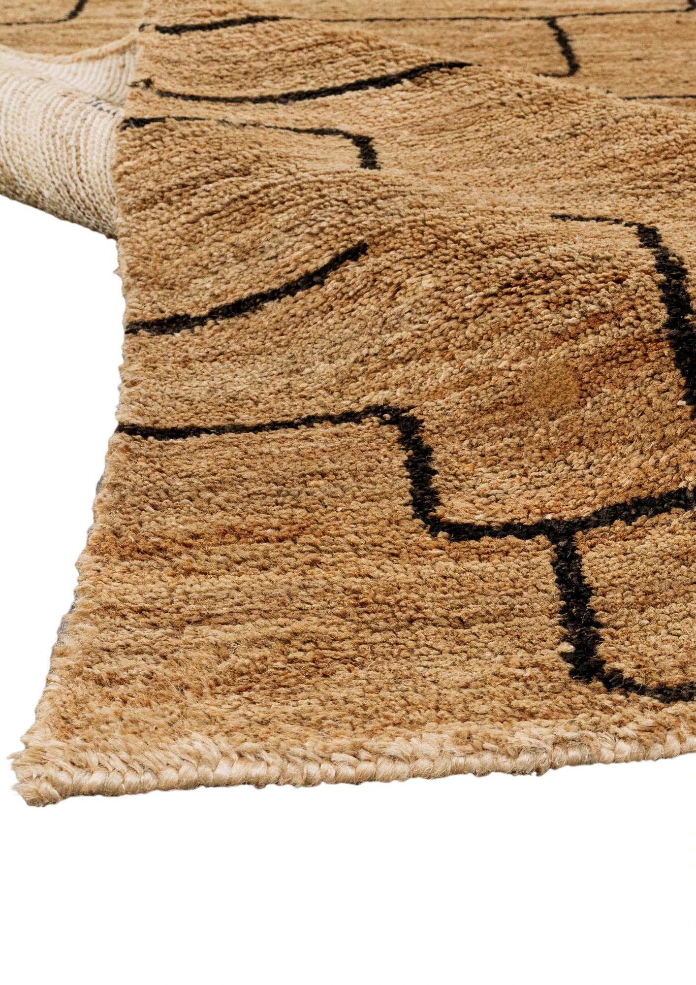 Hemp HandKnotted Carpet - TerraTread - Jute - Hand Knotted - Ajaypee Carpets (Thumbnail 2)