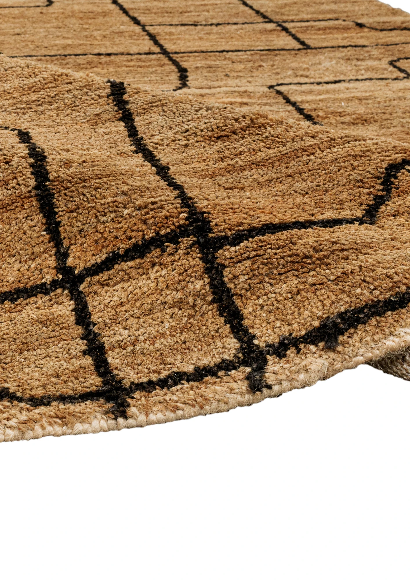 Hemp HandKnotted Carpet - TerraTread - Jute - Hand Knotted - Ajaypee Carpets (Thumbnail 3)