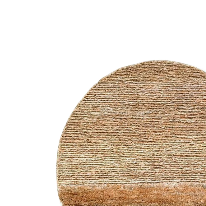 Hemp Handmade Round : Textura - Jute - Hand Woven - Ajaypee Carpets (Thumbnail 2)