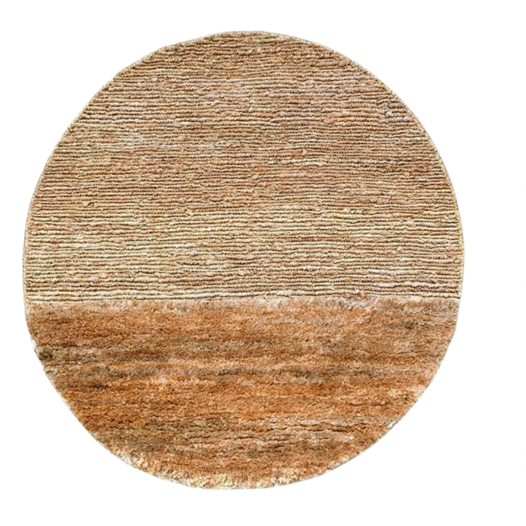 Hemp Handmade Round : Textura - Jute - Hand Woven - Ajaypee Carpets (Thumbnail 3)