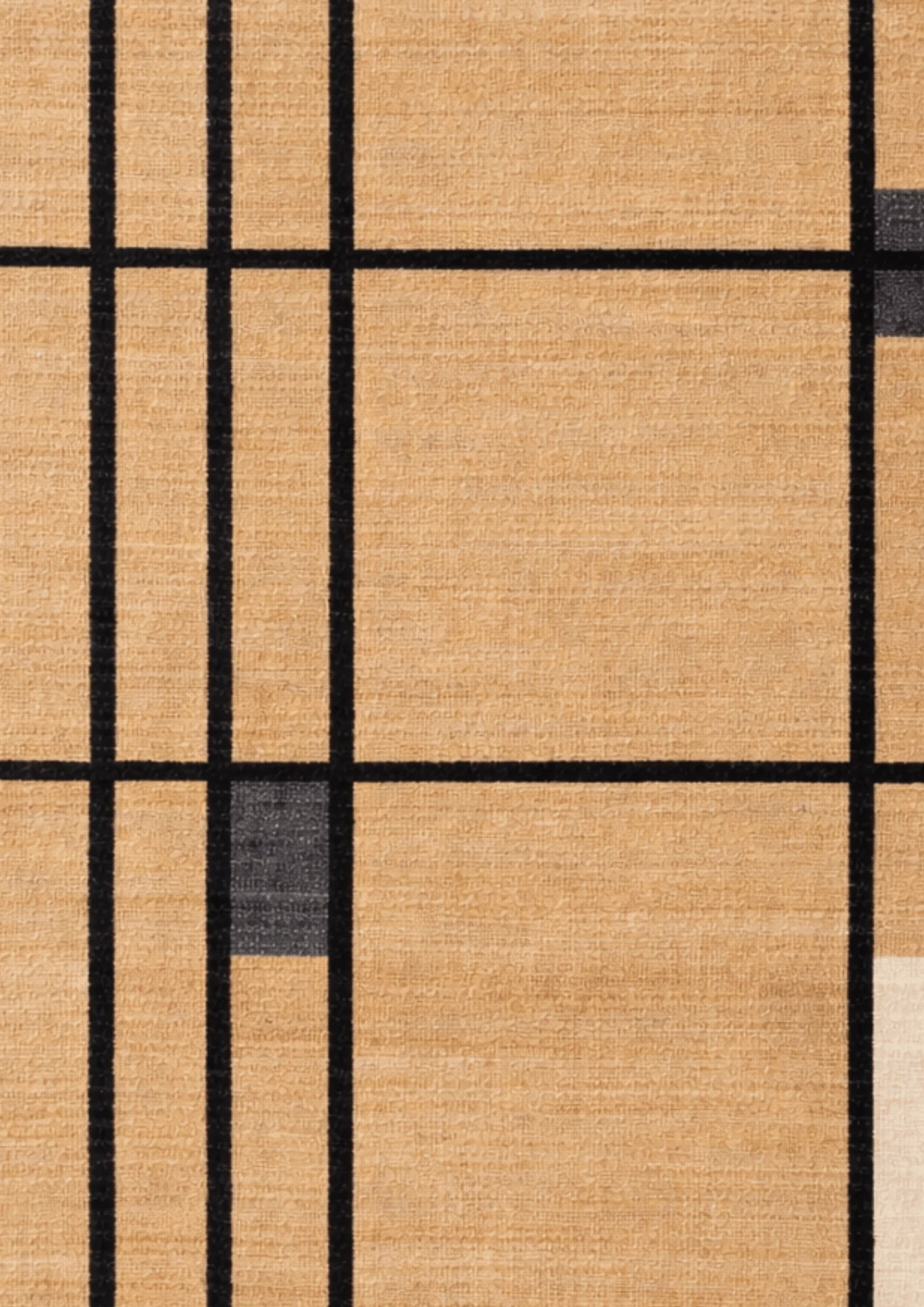 Hemp Handwoven Panja Rug  Ruteline - Jute - Hand Woven - Ajaypee Carpets (Thumbnail 5)