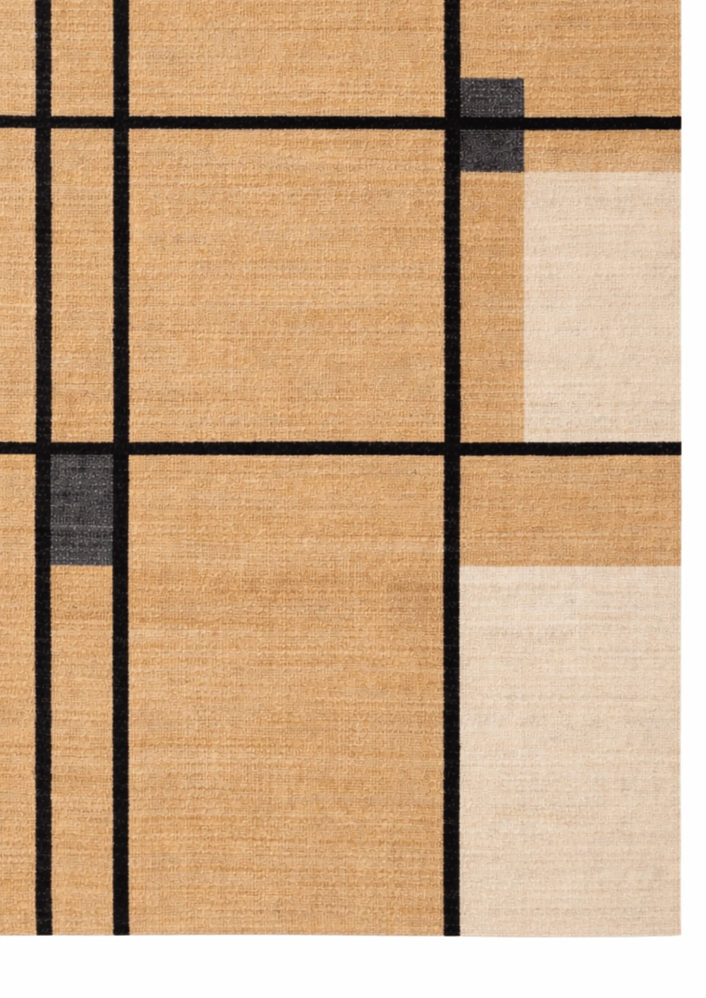 Hemp Handwoven Panja Rug  Ruteline - Jute - Hand Woven - Ajaypee Carpets (Thumbnail 6)