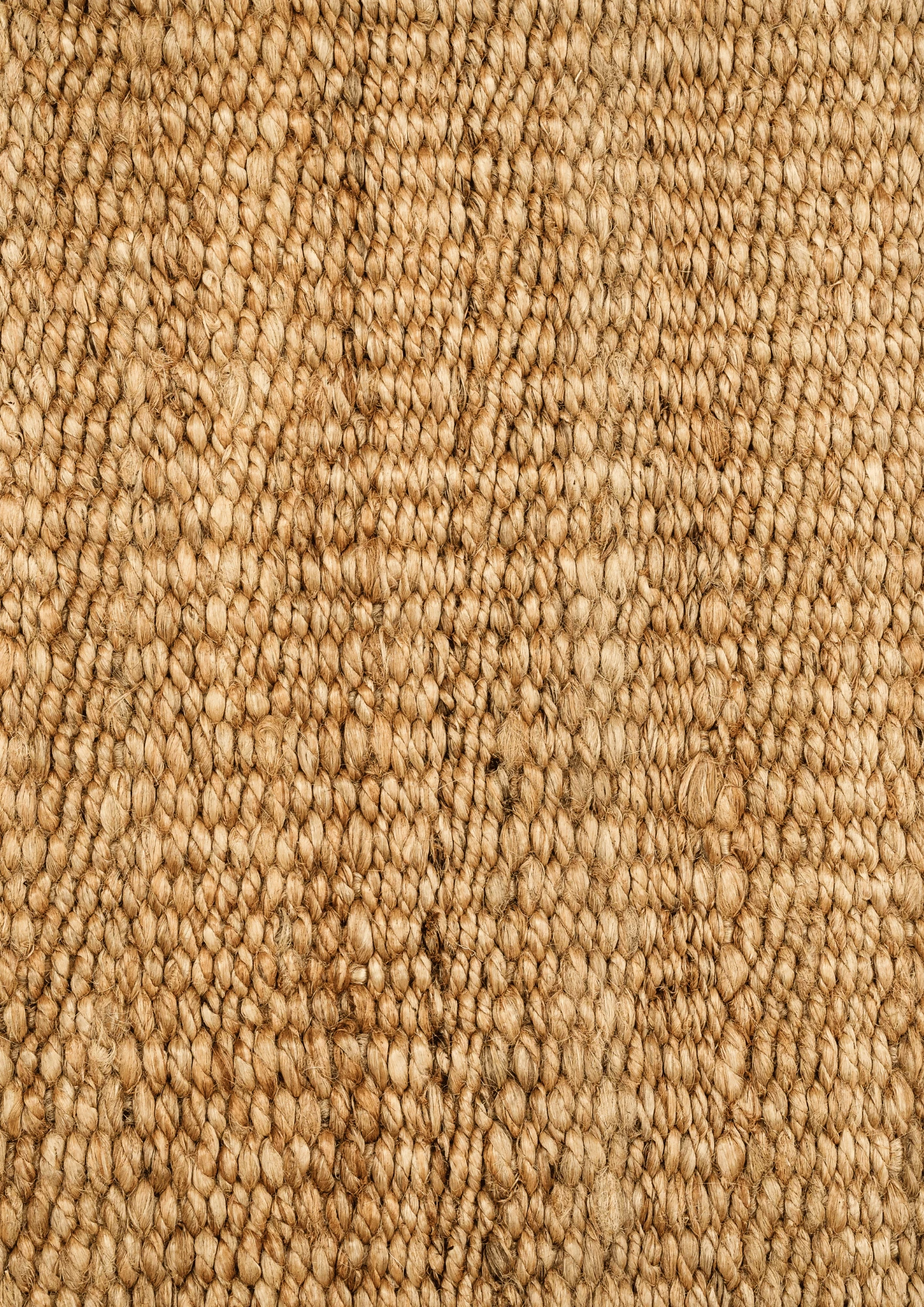 Hemp Handwoven Rug   Plain Natural - Jute - Hand Woven - Ajaypee Carpets (Thumbnail 4)