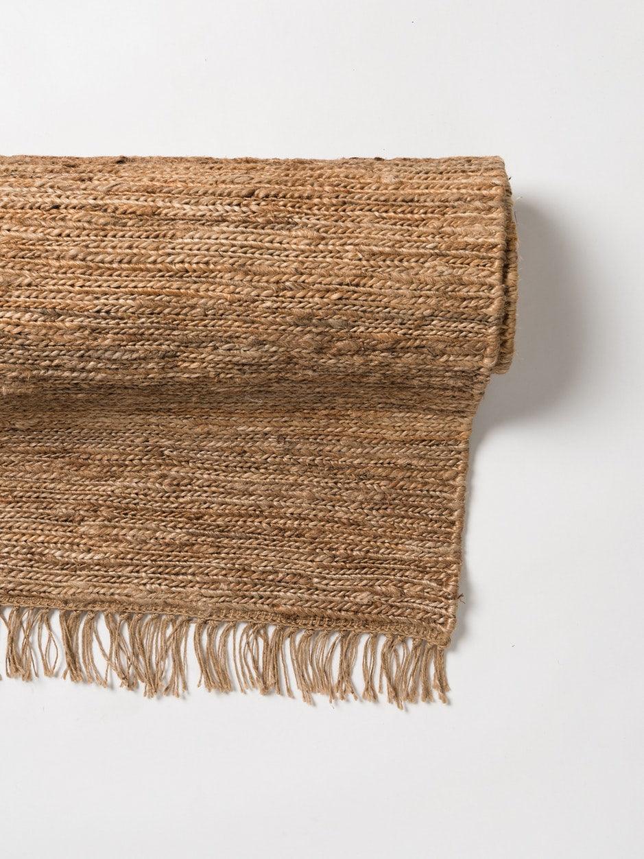 Hemp HandWoven Rug   Somekh - Jute - Hand Woven - Ajaypee Carpets (Thumbnail 2)