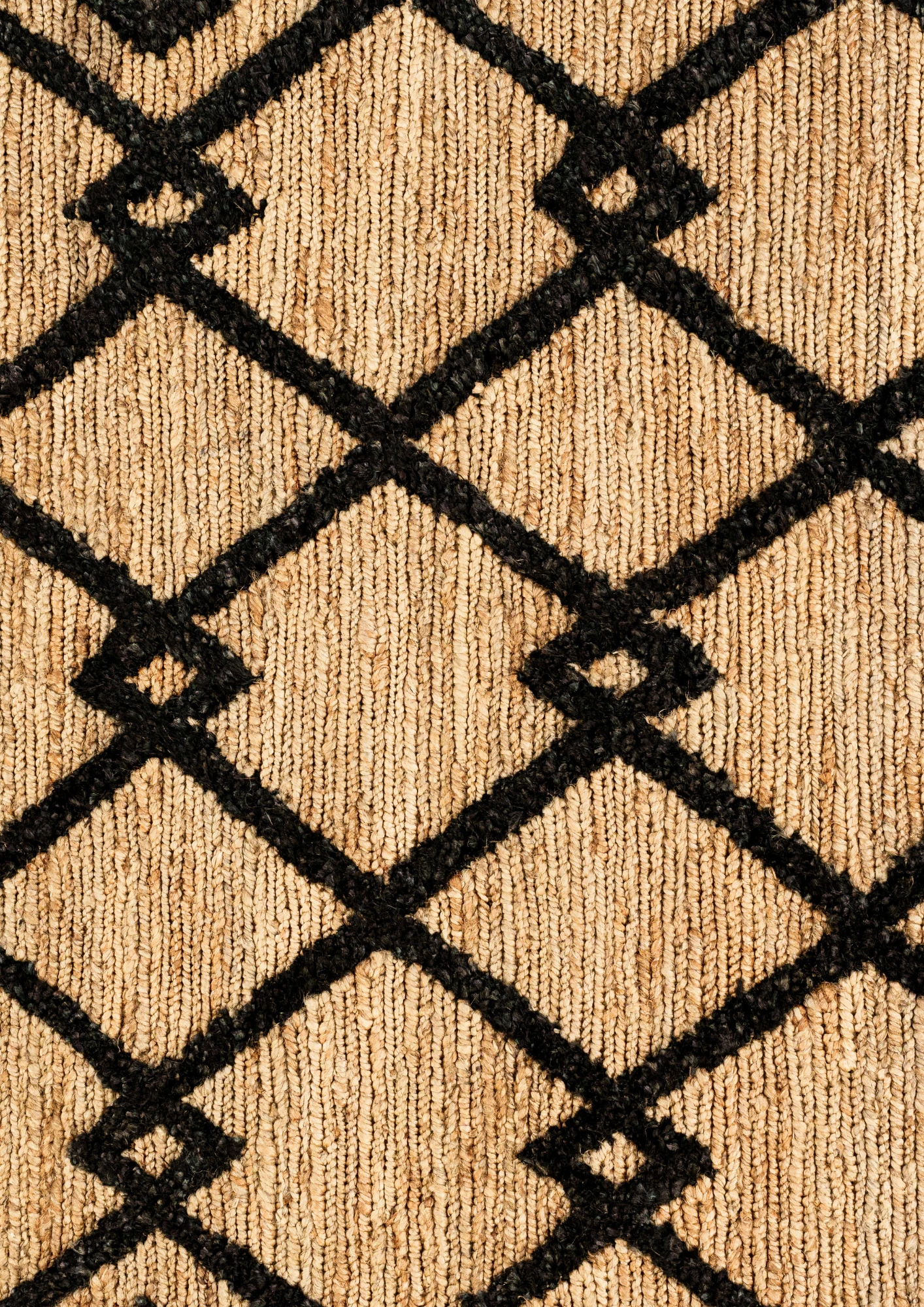 Hemp Handwoven Rug    Wales - Jute - Hand Woven - Ajaypee Carpets (Thumbnail 2)
