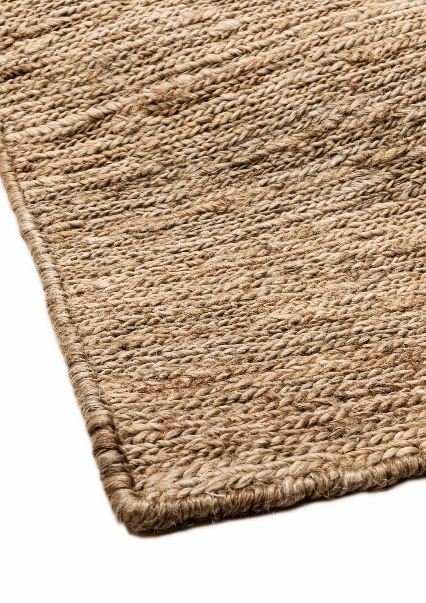 Hemp Handwoven Rug   Yu Sumak - Jute - Hand Woven - Ajaypee Carpets (Thumbnail 3)