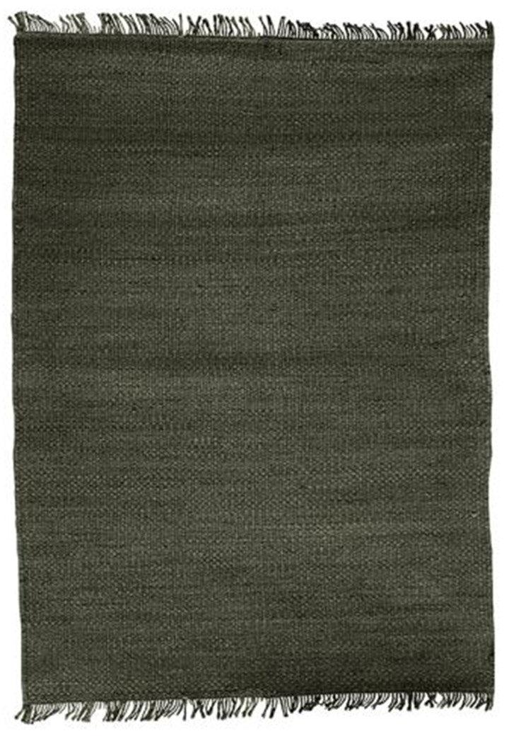 Hemp Handwoven Rug: Green Gable – Hemp Hand Woven handmade carpet by Ajaypee Carpets