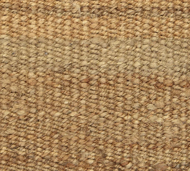 Hemp Handwoven Rug : Natural Panja Round - Jute - Flatweave - Ajaypee Carpets (Thumbnail 2)