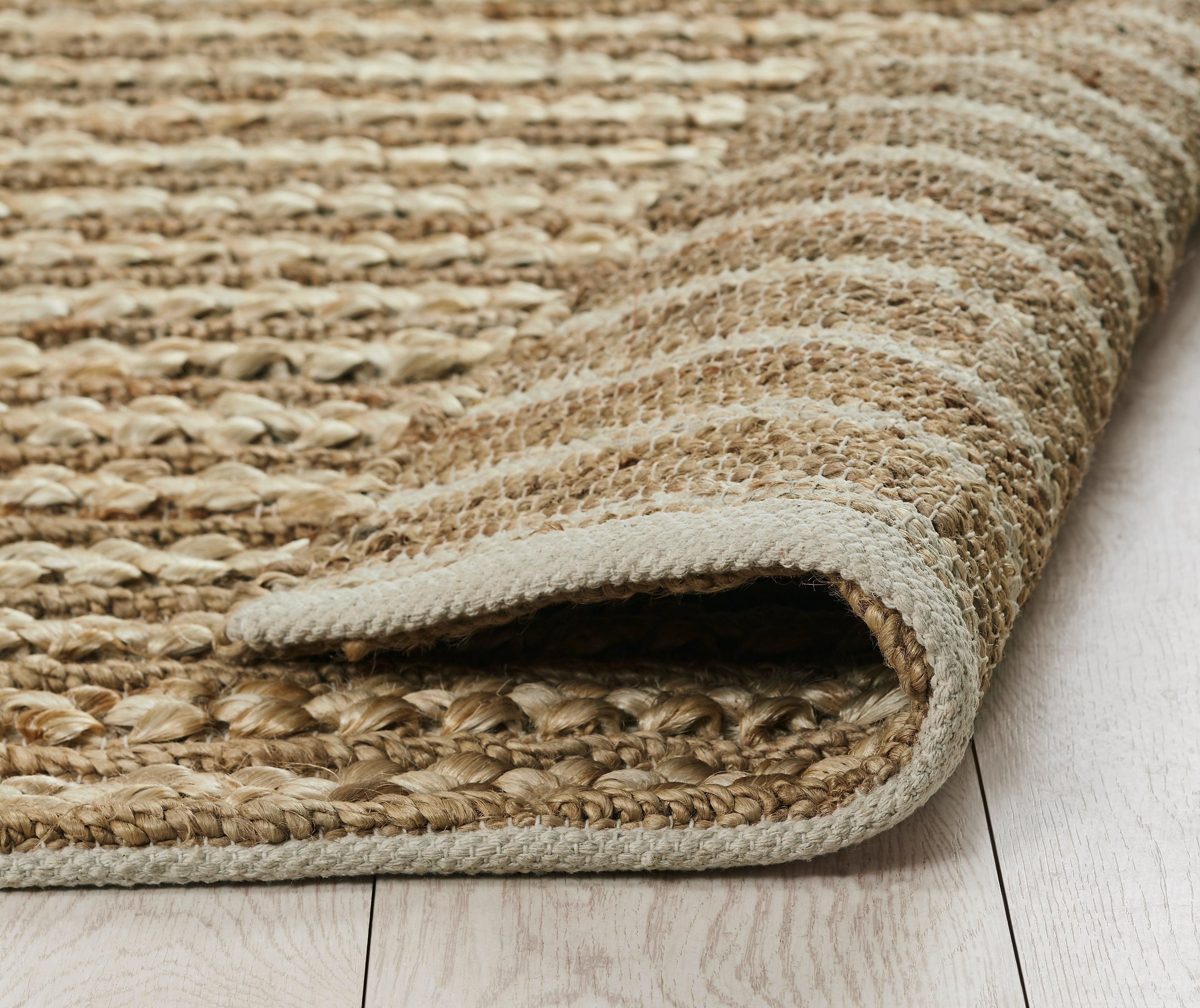 Hemp Handwoven Rug : Ravi - Jute - Hand Woven - Ajaypee Carpets (Thumbnail 2)
