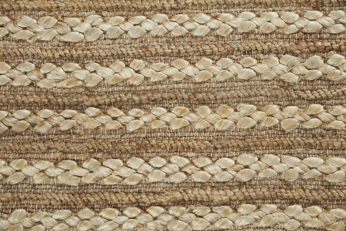 Hemp Handwoven Rug : Ravi - Jute - Hand Woven - Ajaypee Carpets (Thumbnail 4)