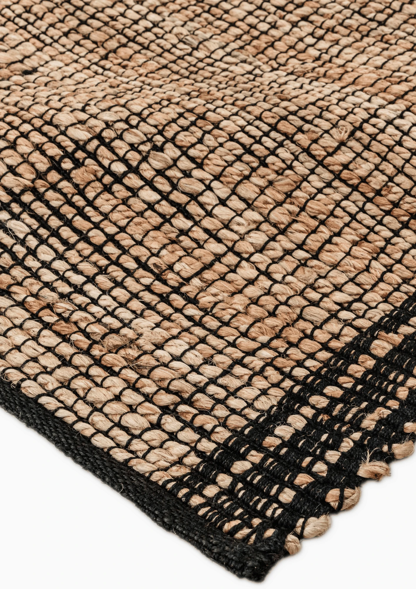 Hemp Handwoven Rug: Sutra - Hemp - Hand Woven - Ajaypee Carpets (Thumbnail 3)