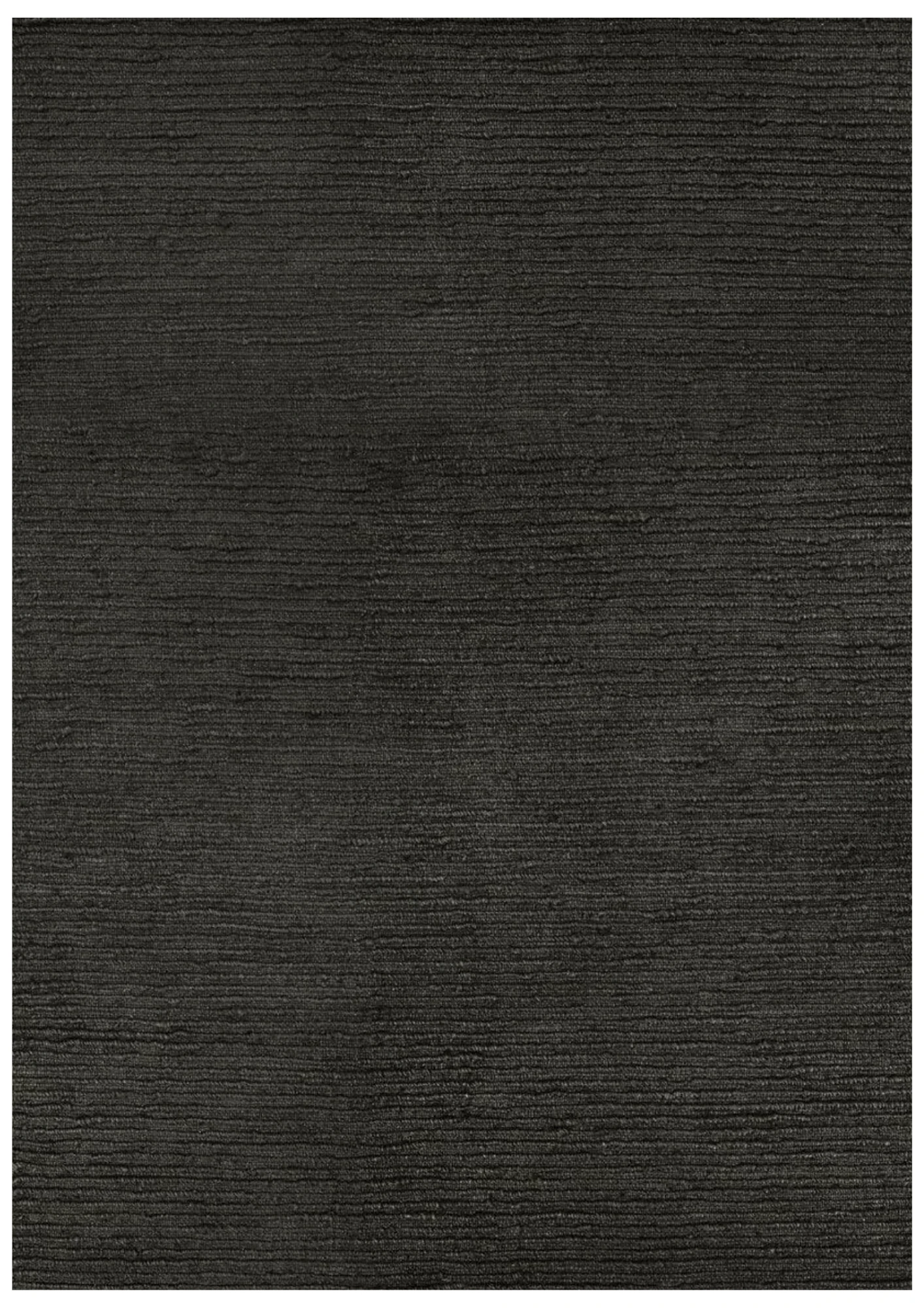 Hemp Handwoven Rug  Ribbon Black – Jute Hand Woven handmade carpet by Ajaypee Carpets