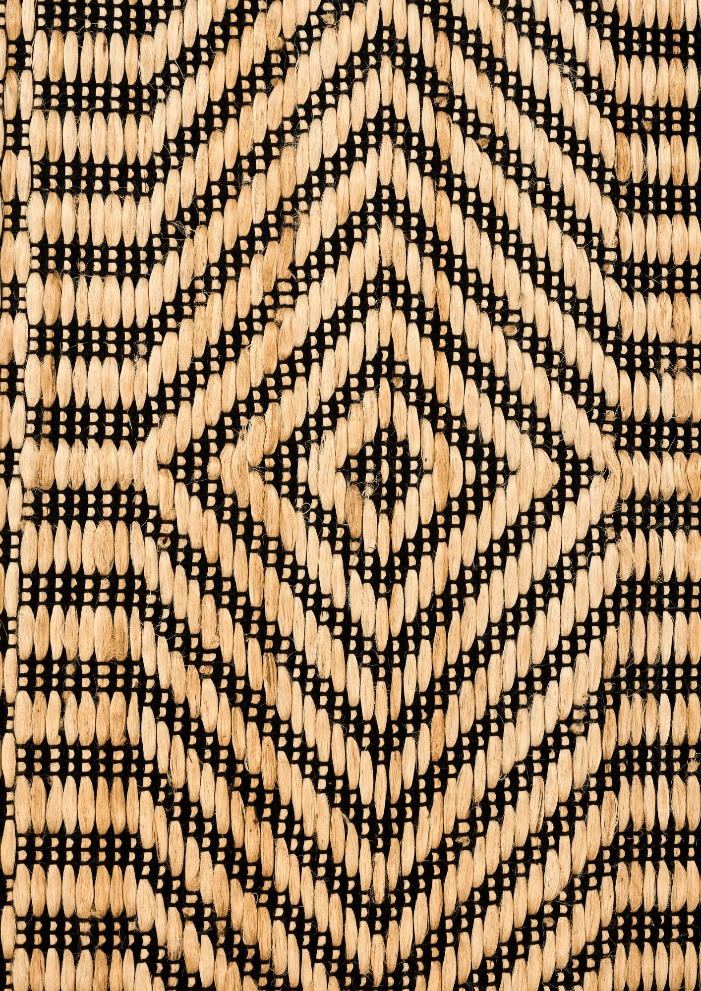 Hemp Handwoven Rug  Zaraft - Jute - Flatweave - Ajaypee Carpets (Thumbnail 3)