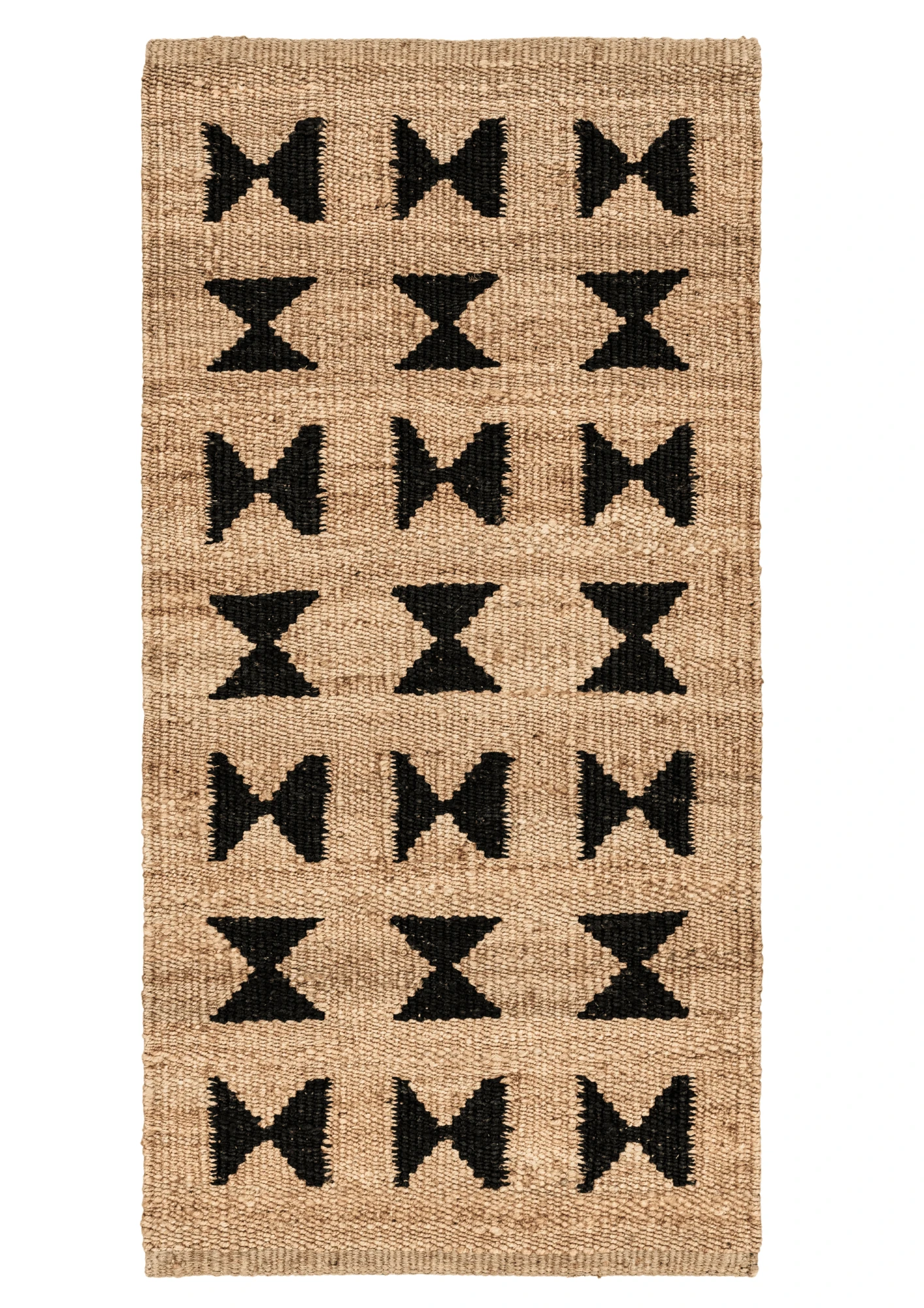 Hemp Handwoven Rug Aakar - Jute - Flatweave - Ajaypee Carpets (Thumbnail 4)