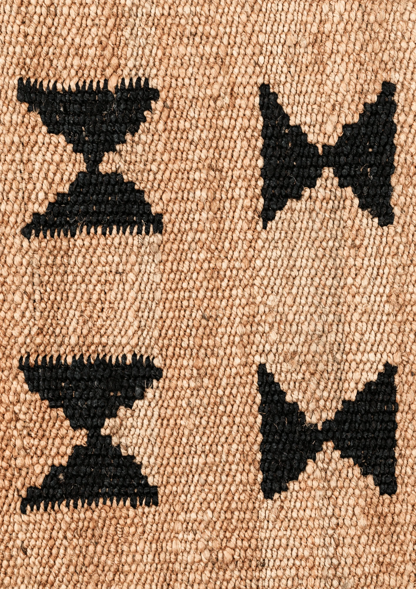 Hemp Handwoven Rug Aakar - Jute - Flatweave - Ajaypee Carpets (Thumbnail 5)
