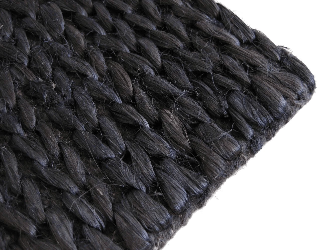 Hemp HandWoven Rug Braided Pony - Jute - Hand Woven - Ajaypee Carpets (Thumbnail 6)