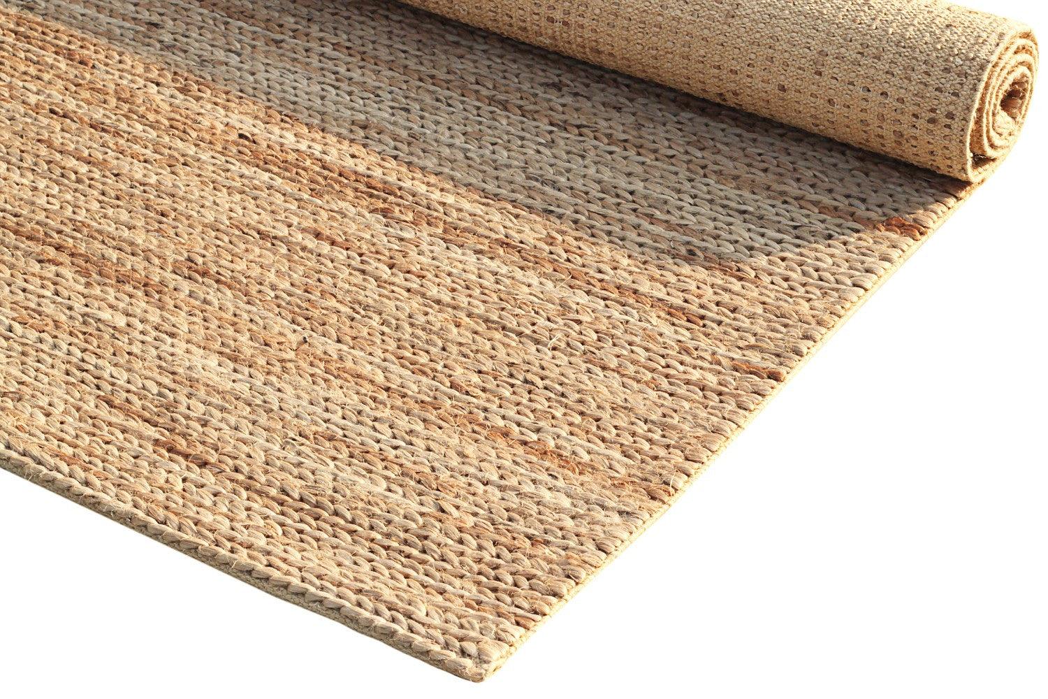 Hemp HandWoven Rug Braided Pony - Jute - Hand Woven - Ajaypee Carpets (Thumbnail 7)