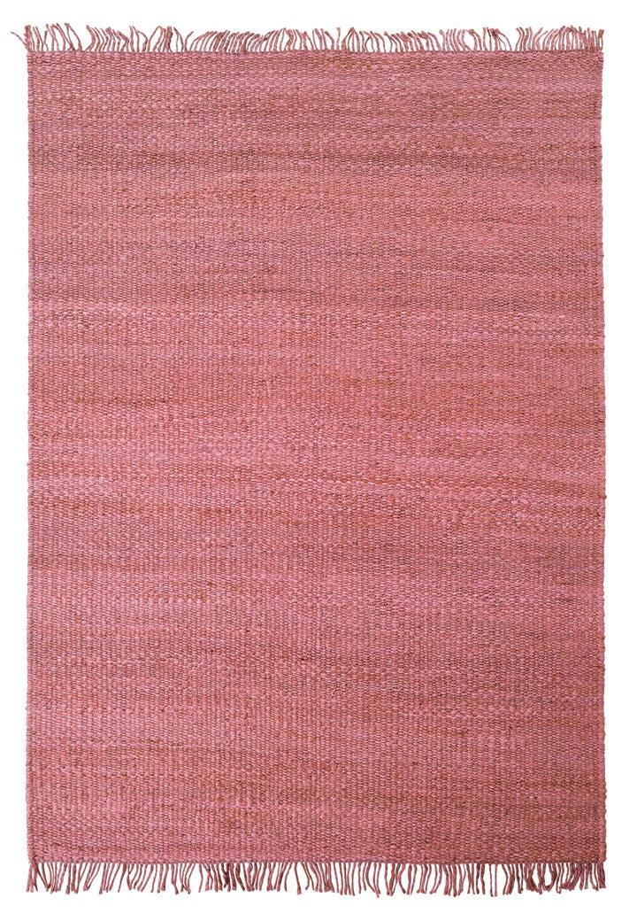 Hemp Handwoven Rug Chunky Rose – Jute Hand Woven handmade carpet by Ajaypee Carpets
