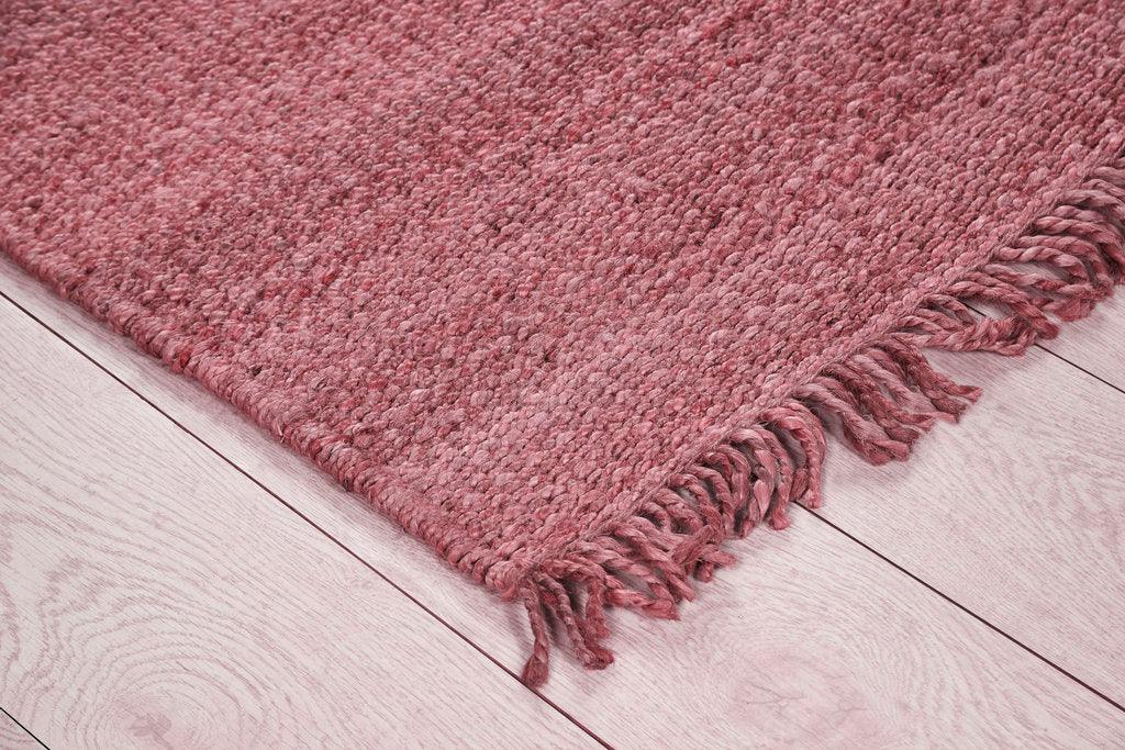 Hemp Handwoven Rug Chunky Rose - Jute - Hand Woven - Ajaypee Carpets (Thumbnail 2)