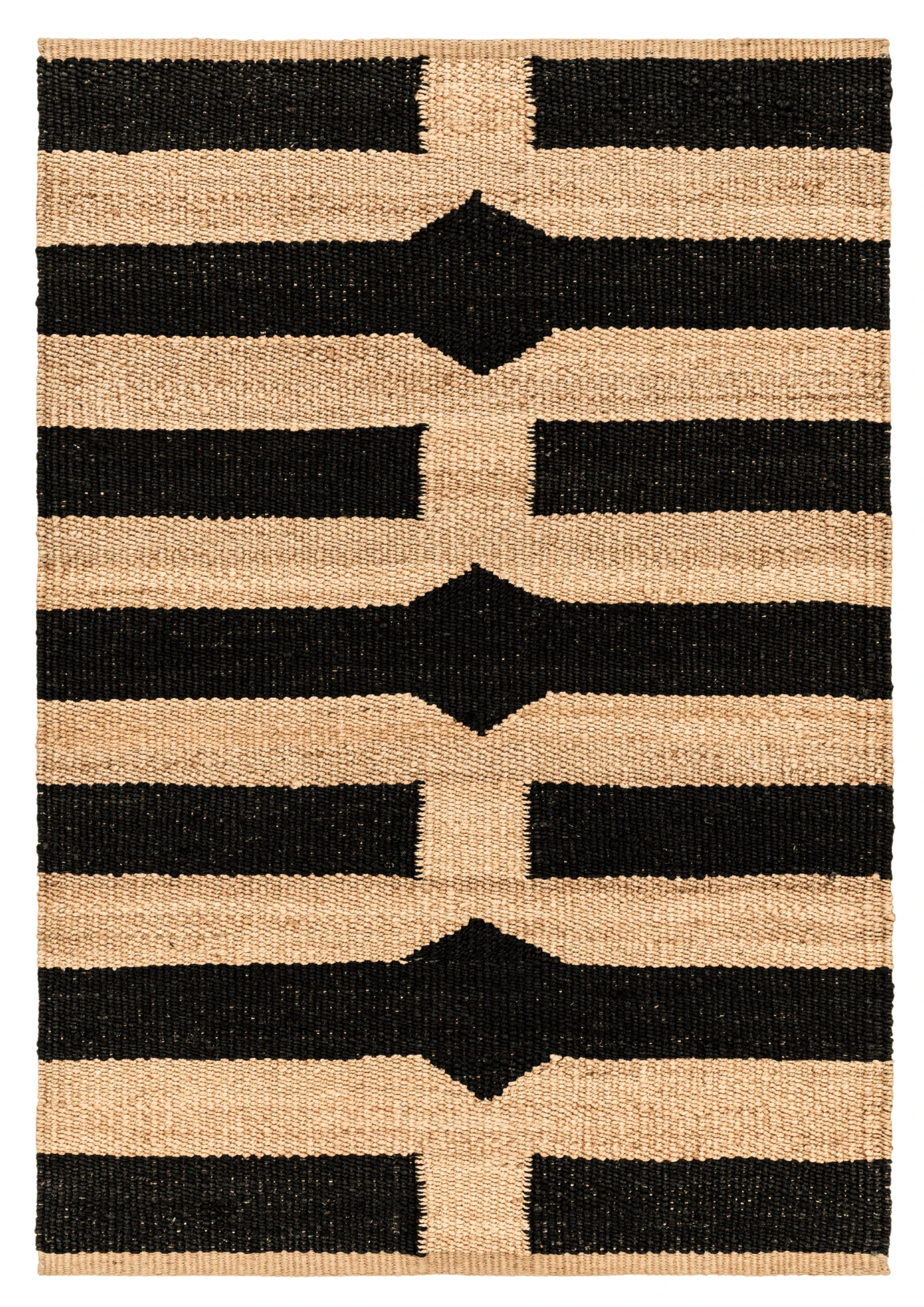 Hemp Handwoven Rug Dhwani – Jute Flatweave handmade carpet by Ajaypee Carpets