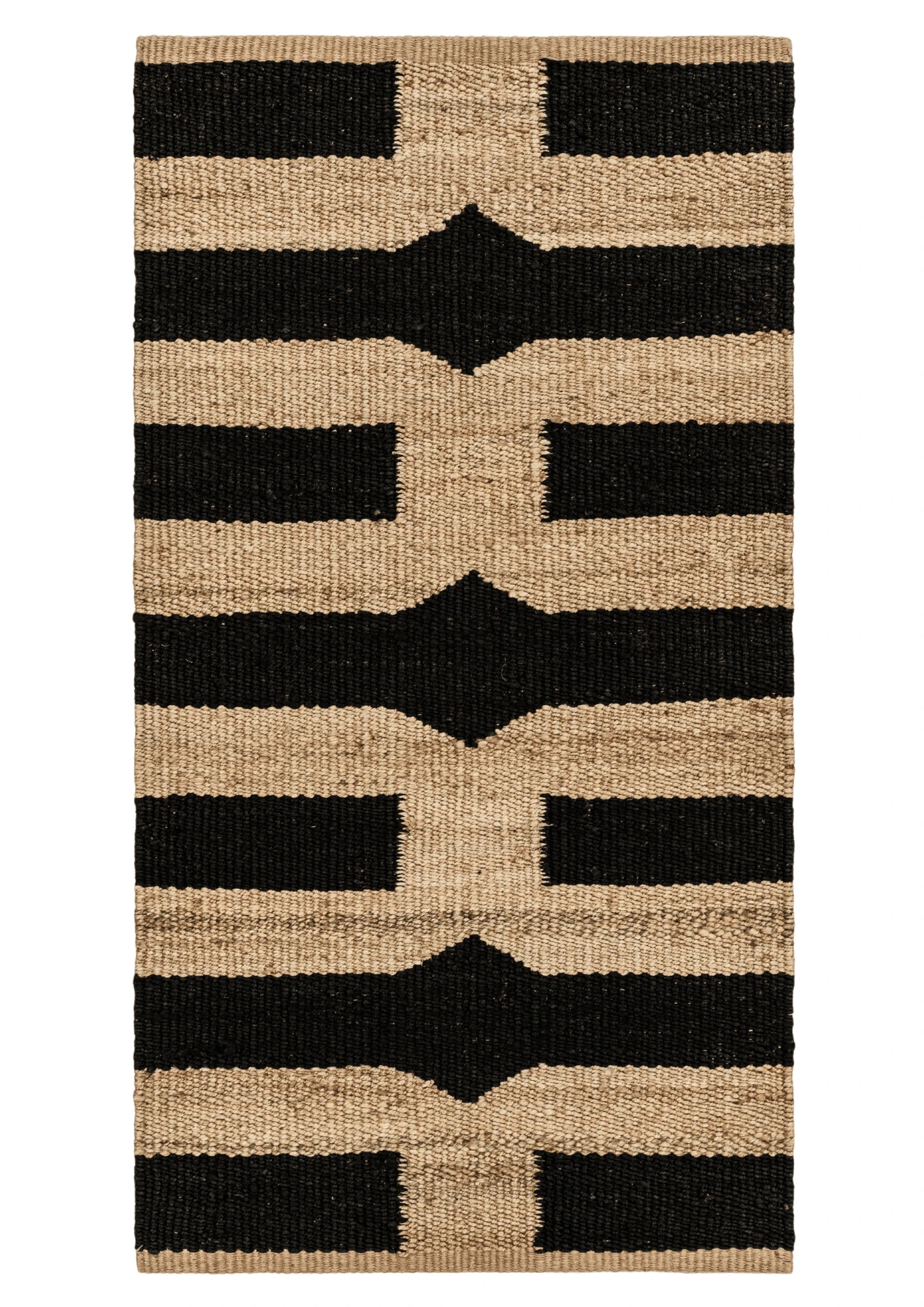 Hemp Handwoven Rug Dhwani - Jute - Flatweave - Ajaypee Carpets (Thumbnail 3)