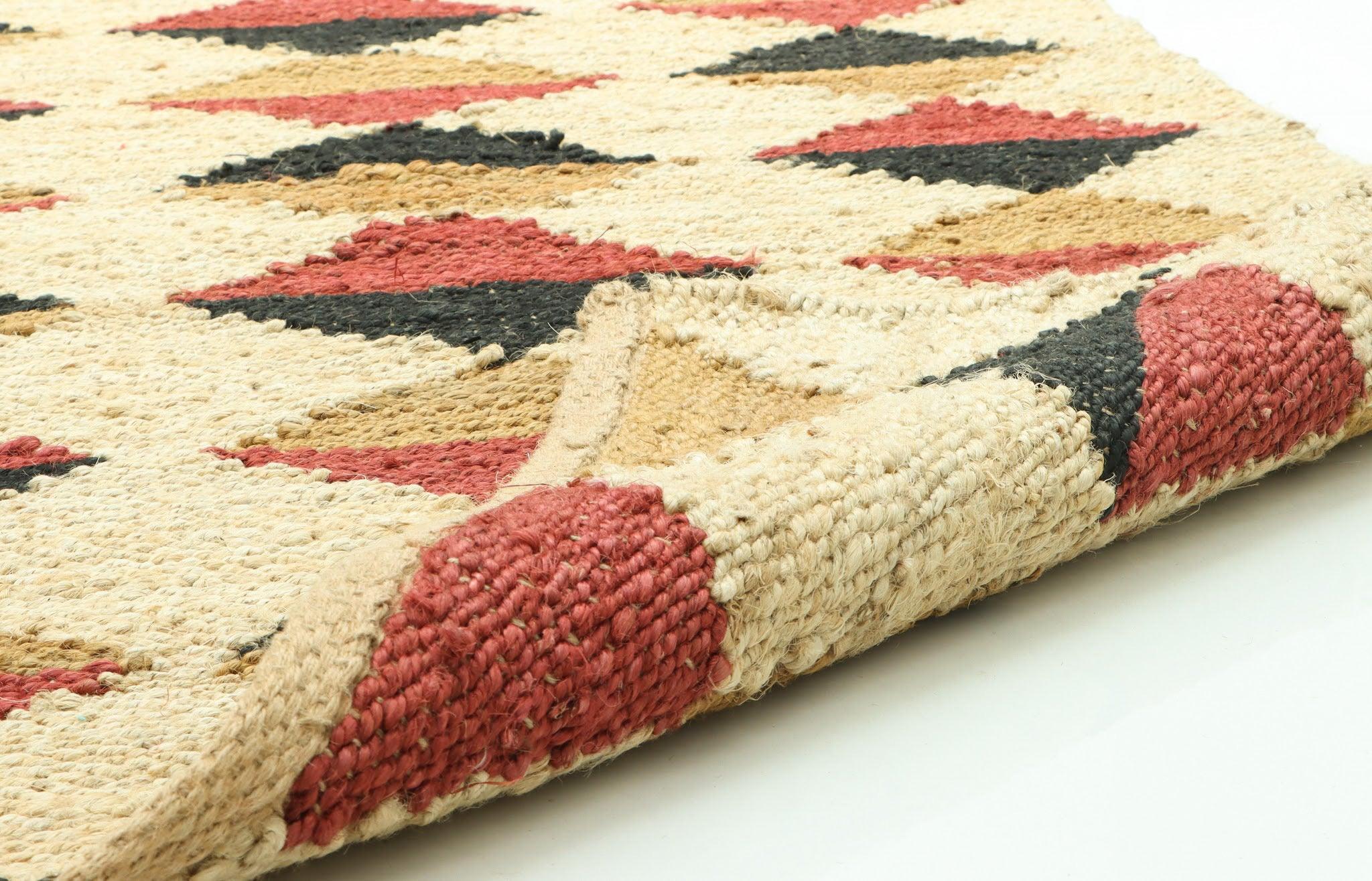 Hemp Handwoven Rug Lewis - Hemp - Hand Woven - Ajaypee Carpets (Thumbnail 3)