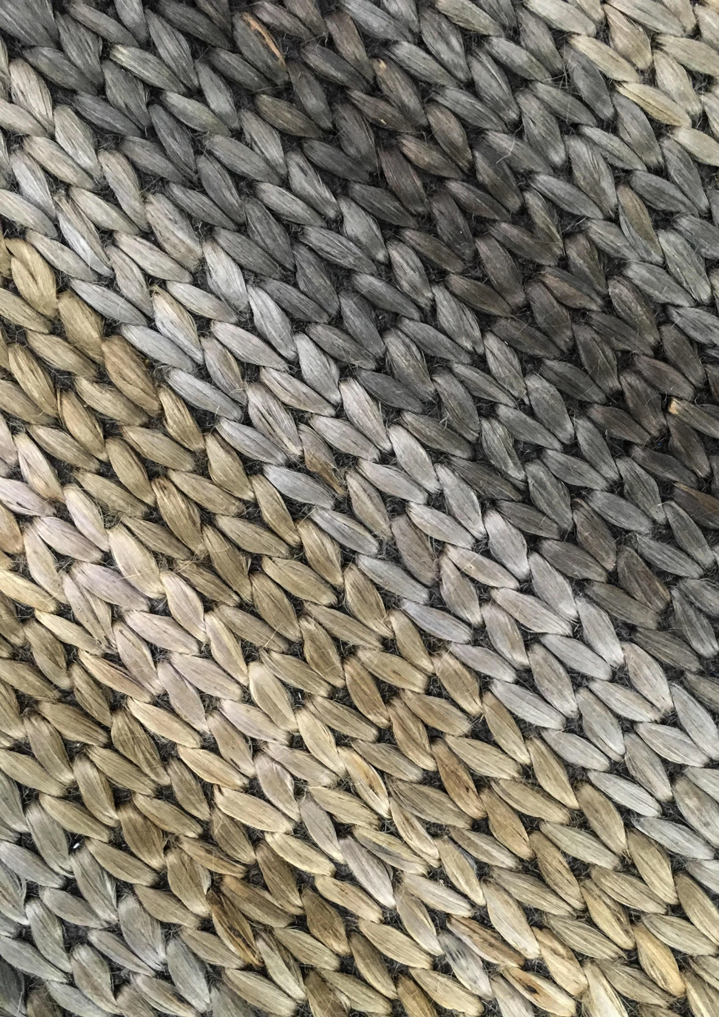 Hemp HandWoven Rug Multi Color Knot - Jute - Flatweave - Ajaypee Carpets (Thumbnail 2)