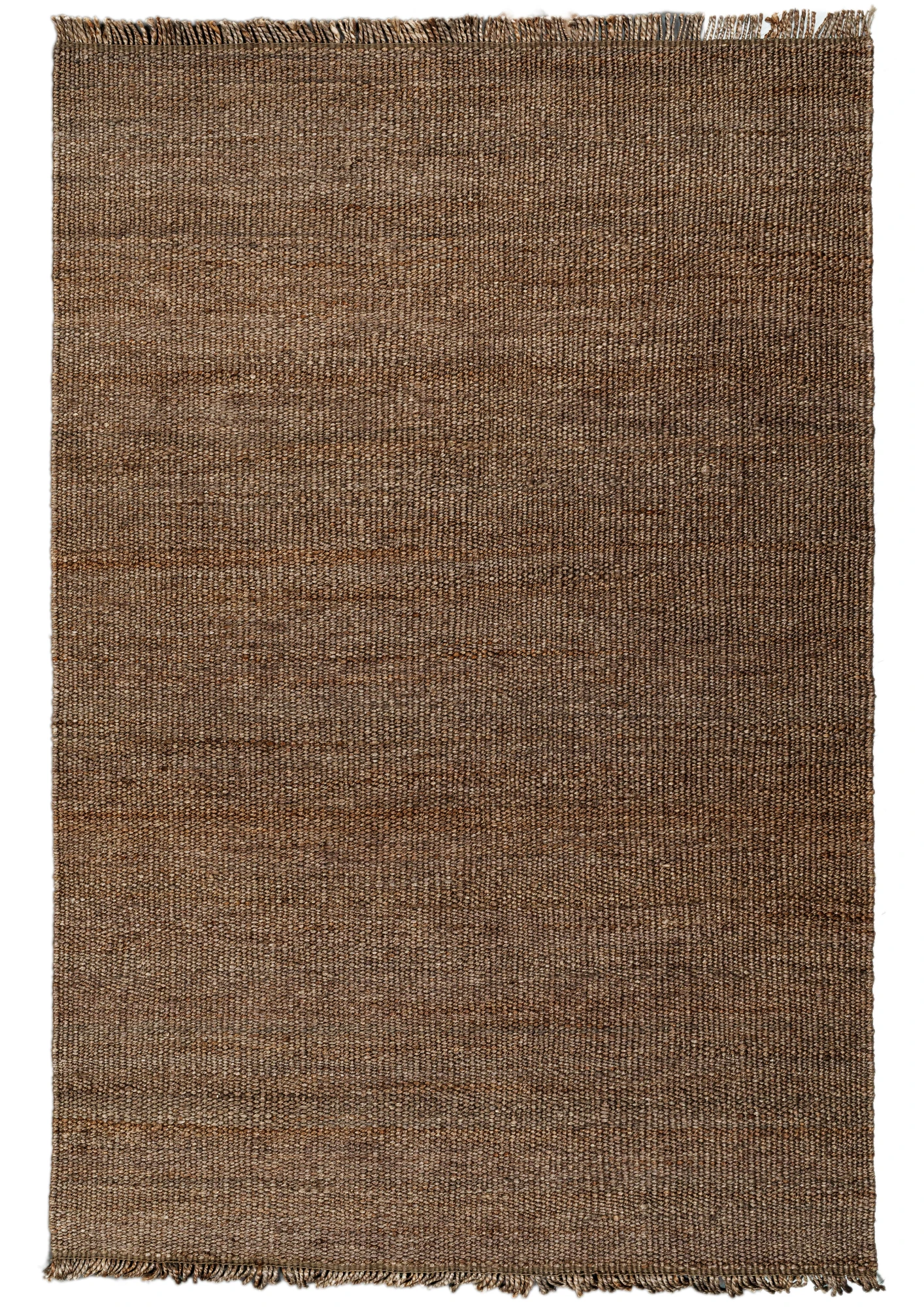 Hemp Handwoven Rug Panja Choco – Jute Flatweave handmade carpet by Ajaypee Carpets