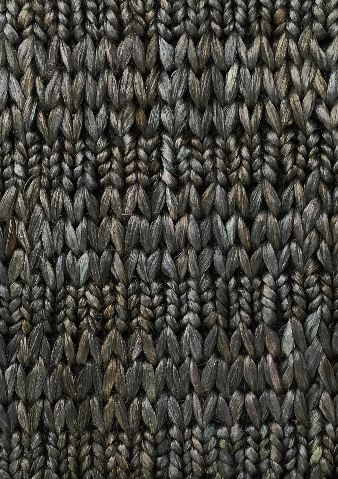 Hemp HandWoven Rug Semi Plaited Knot - Jute - Hand Woven - Ajaypee Carpets (Thumbnail 2)