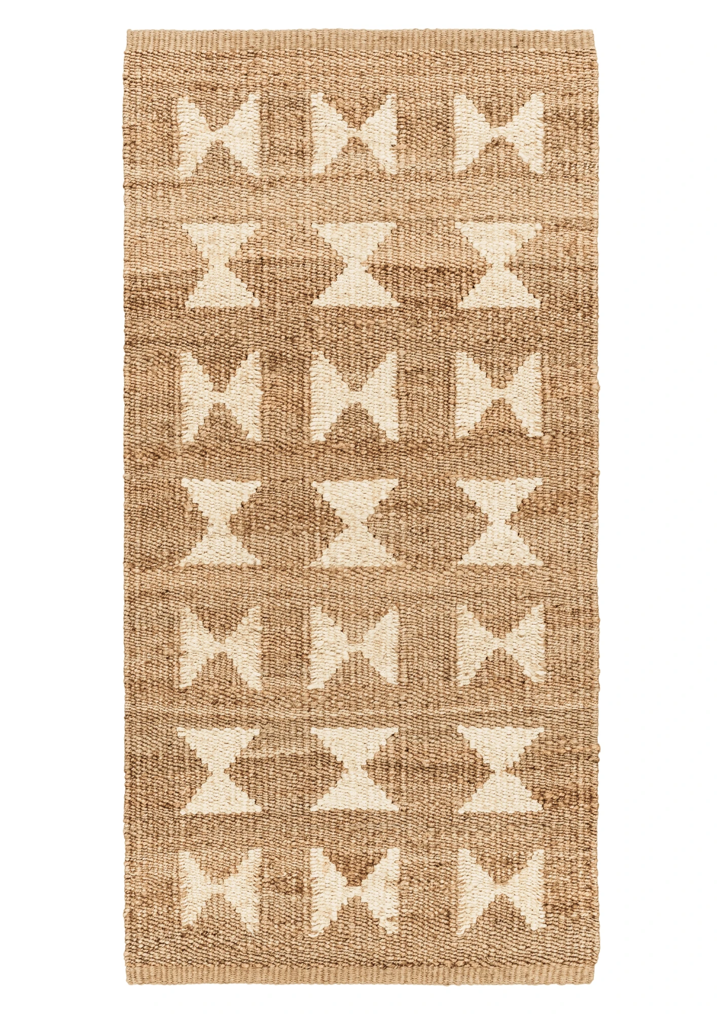 Hemp Handwoven Rug Shveta Aakar - Jute - Flatweave - Ajaypee Carpets (Thumbnail 2)
