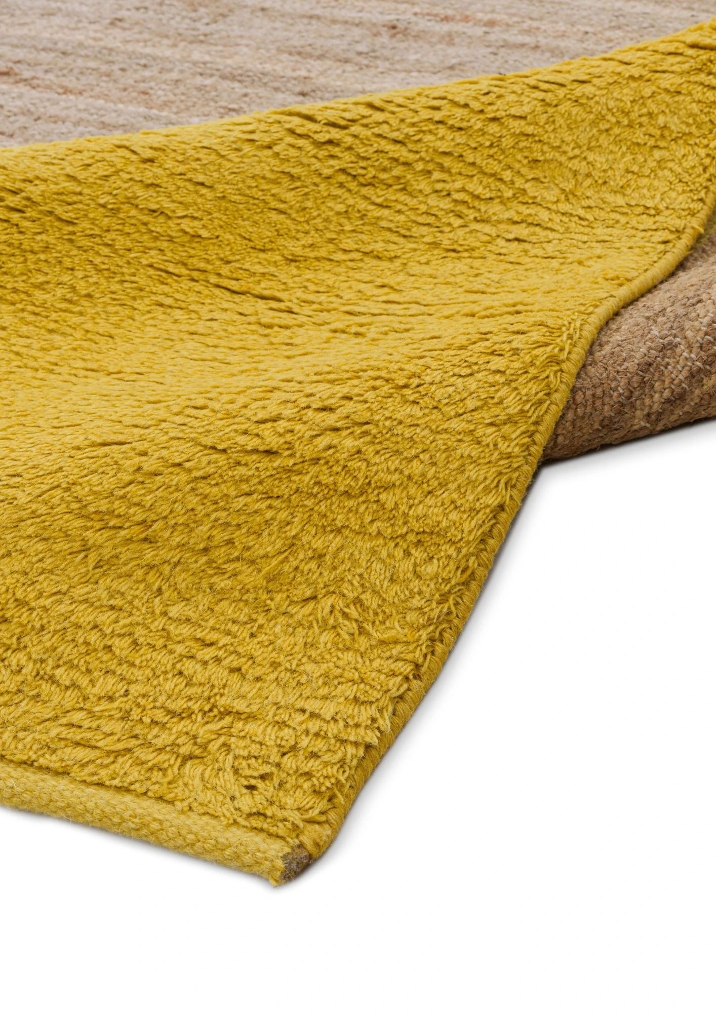 Hemp & Wool Hand knotted Carpet-Dunazure - Jute - Flatweave - Ajaypee Carpets (Thumbnail 2)