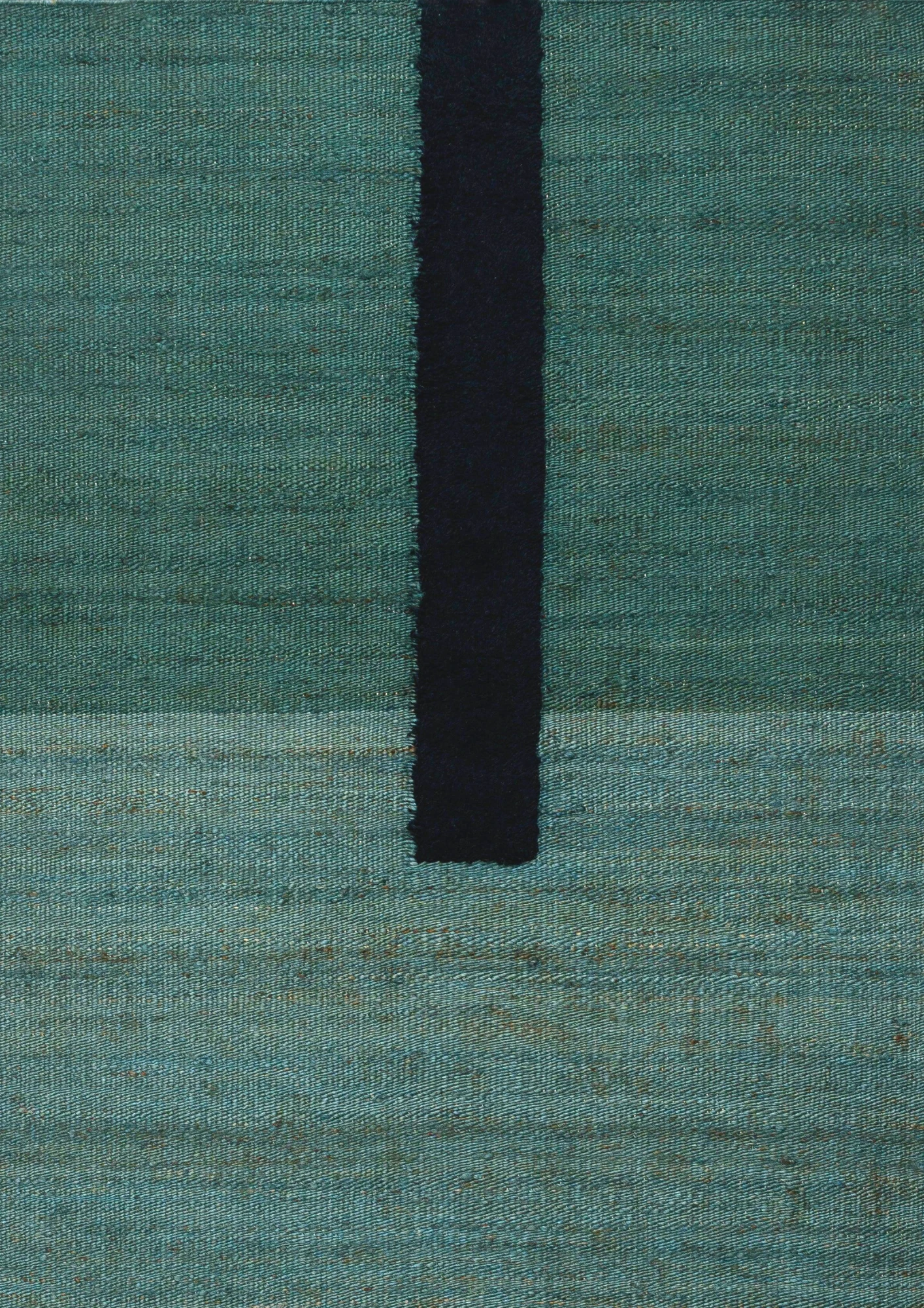 Hemp & Wool Hand knotted Carpet Linear Grey - Jute - Hand Knotted - Ajaypee Carpets (Thumbnail 2)