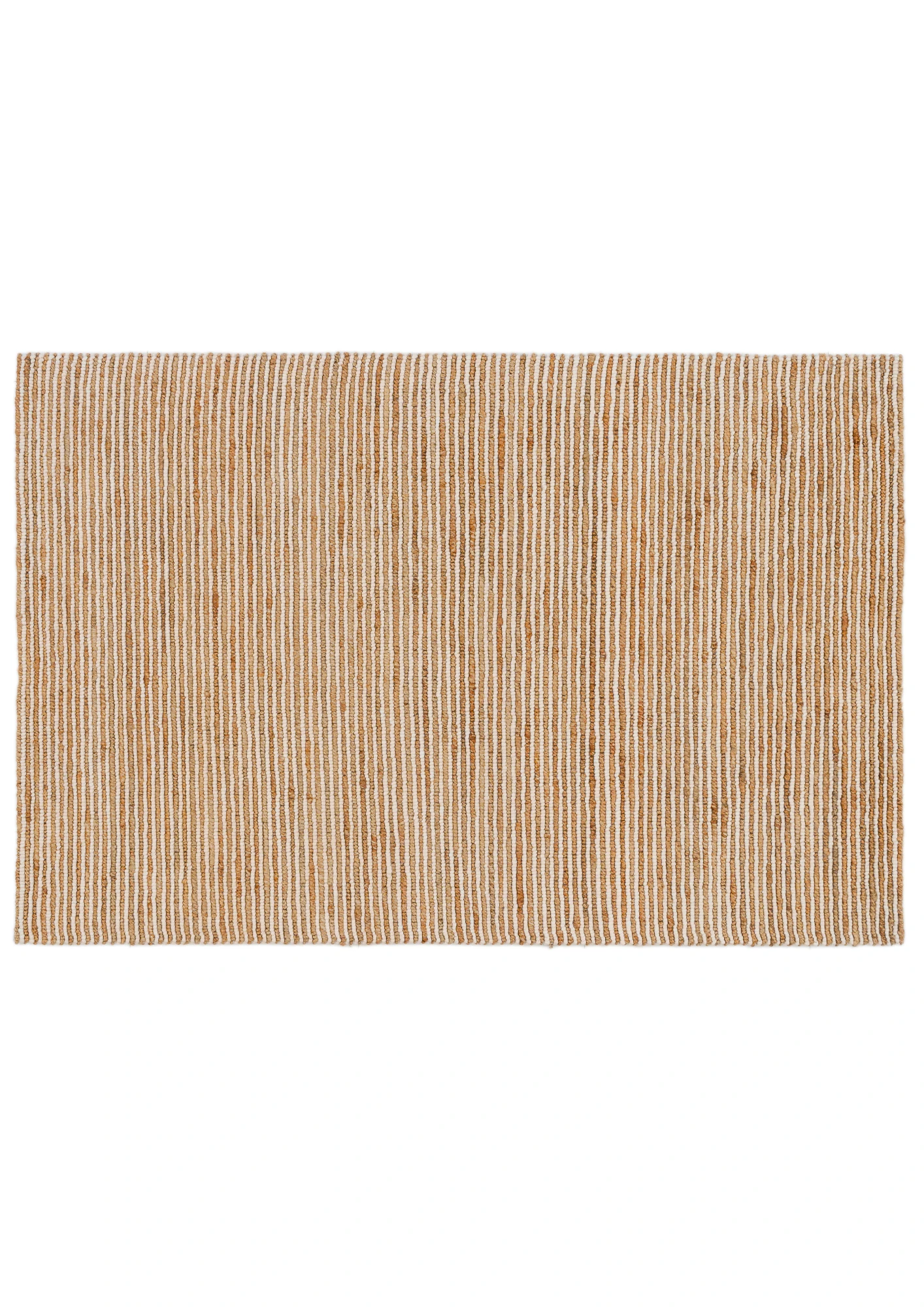 Hemp & Wool Hand Woven Rug Loop  Ava - Jute - Flatweave - Ajaypee Carpets (Thumbnail 4)