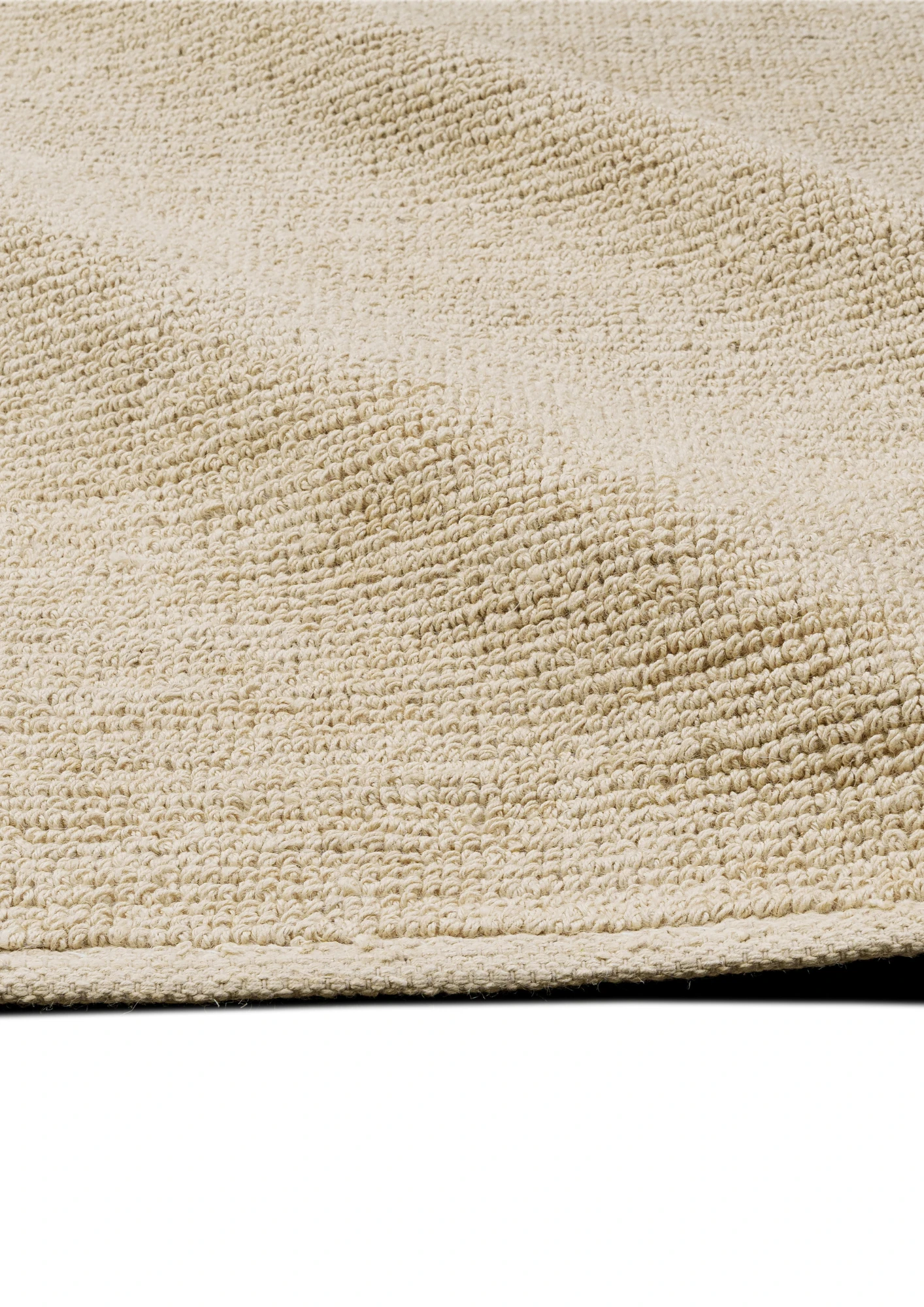 Jute Handwoven Rug: Popcorn - Jute - Hand Woven - Ajaypee Carpets (Thumbnail 4)