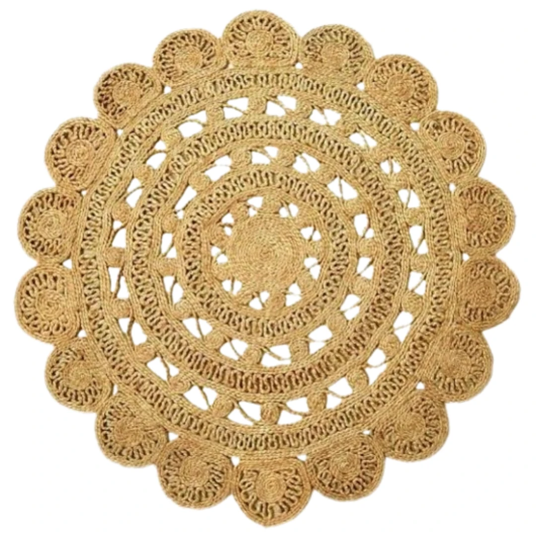Mumbaiii: Hemp Handwoven - Hemp - Hand Woven - Ajaypee Carpets (Thumbnail 3)