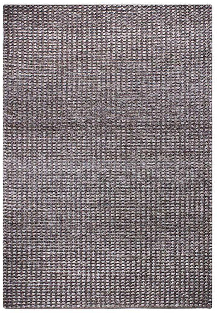 Natural Wool Handwoven Rug Luna - Cotton - Hand Woven - Ajaypee Carpets (View 1)