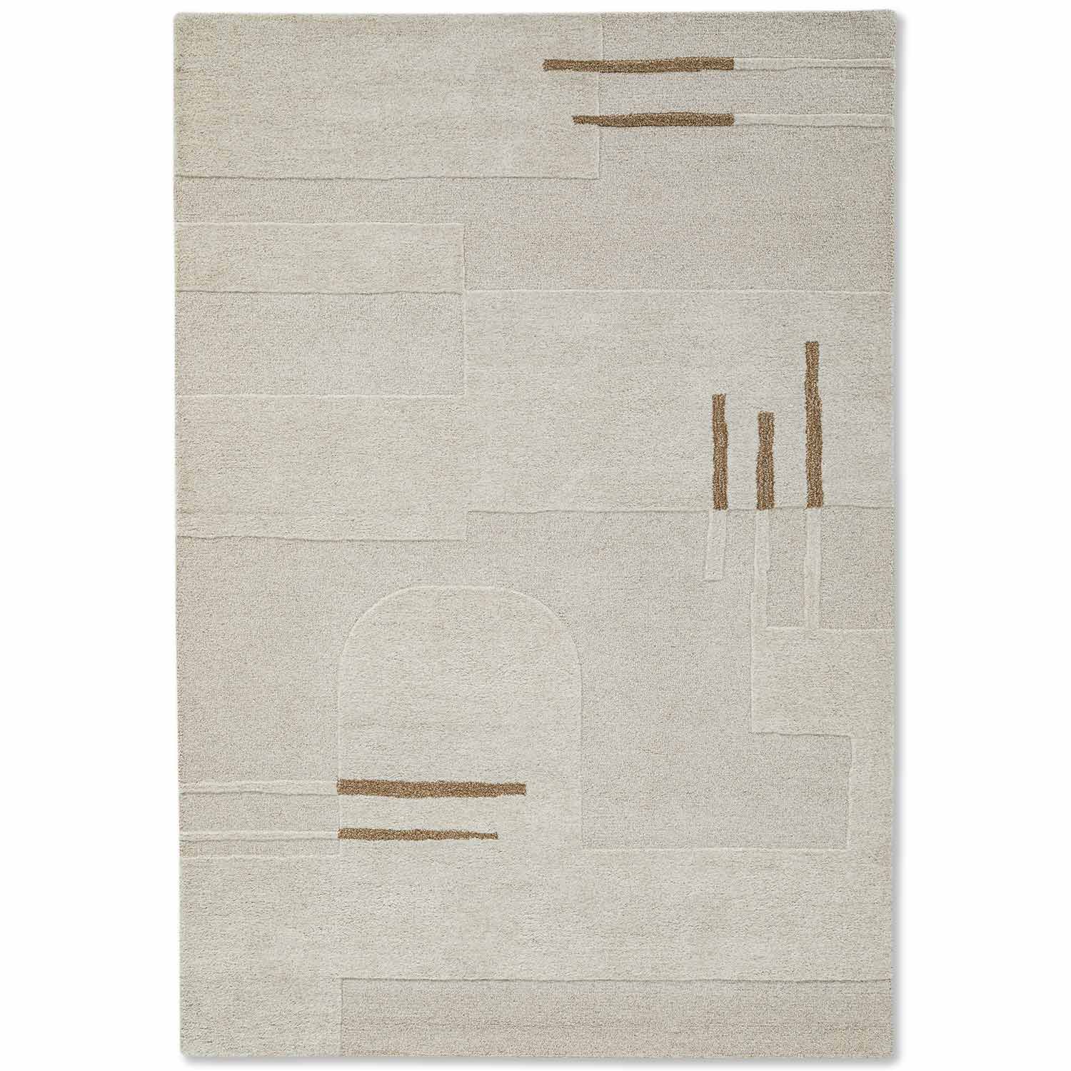 Amber Hand Tufted Woollen Rug - Cotton - Hand Tufted - Ajaypee Carpets (Thumbnail 2)
