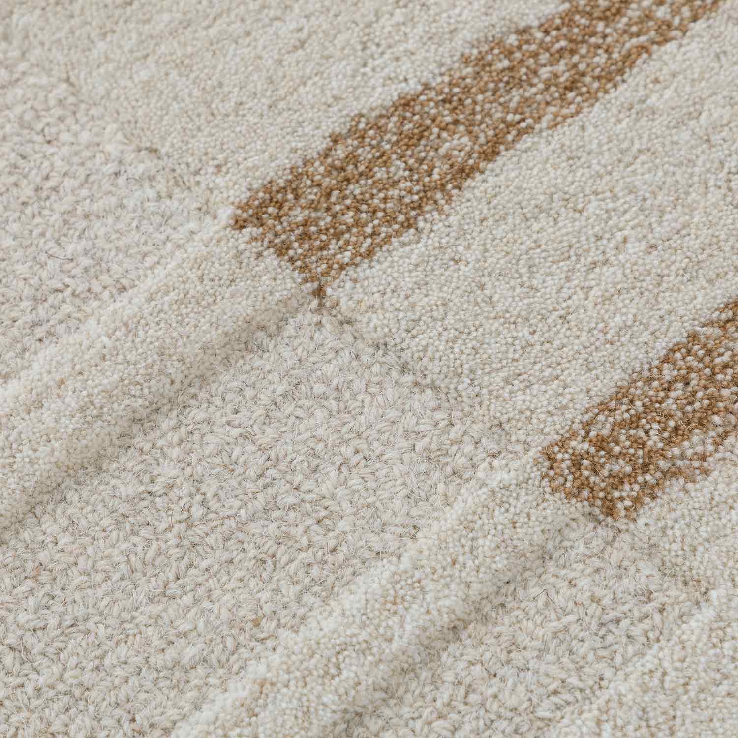 Amber Hand Tufted Woollen Rug - Cotton - Hand Tufted - Ajaypee Carpets (Thumbnail 4)