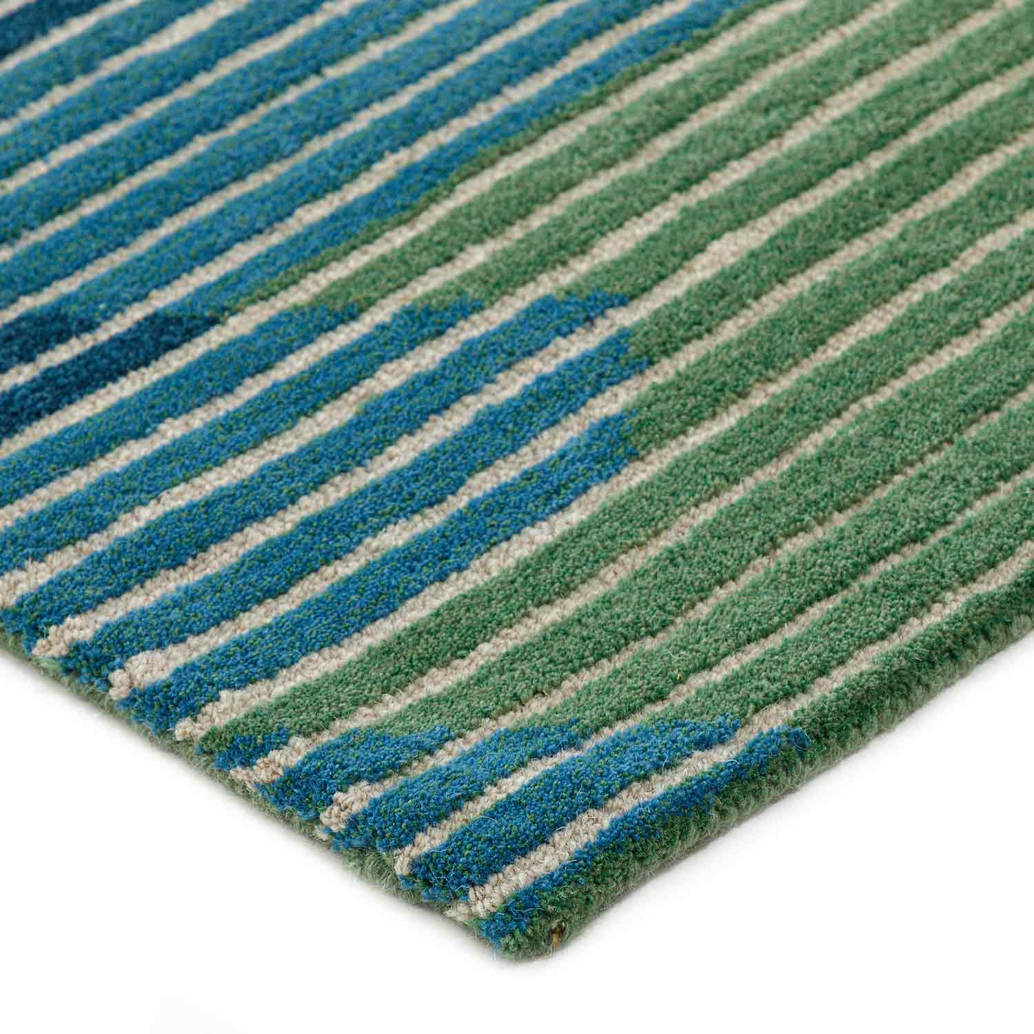 Boldshade Hand Tufted Woollen Rug - Cotton - Kilim - Ajaypee Carpets (Thumbnail 3)