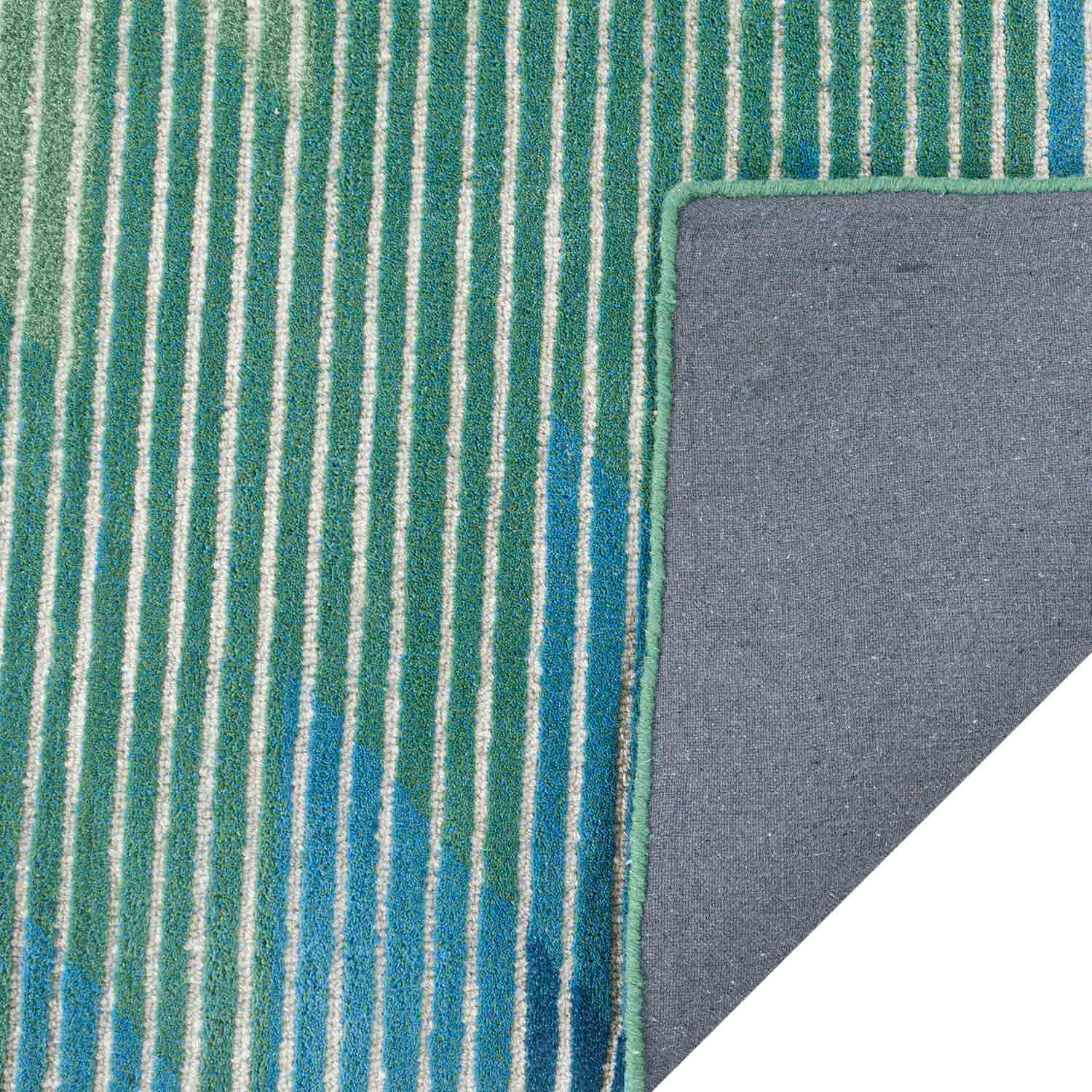 Boldshade Hand Tufted Woollen Rug - Cotton - Kilim - Ajaypee Carpets (Thumbnail 6)