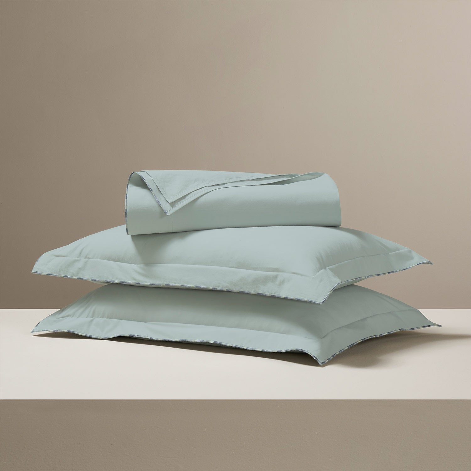Celune Cotton Percale Bedsheet Set - Cotton - Hand Woven - Ajaypee Carpets (Thumbnail 2)