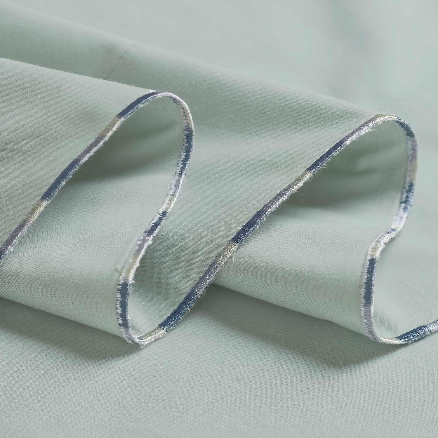 Celune Cotton Percale Bedsheet Set - Cotton - Hand Woven - Ajaypee Carpets (Thumbnail 4)