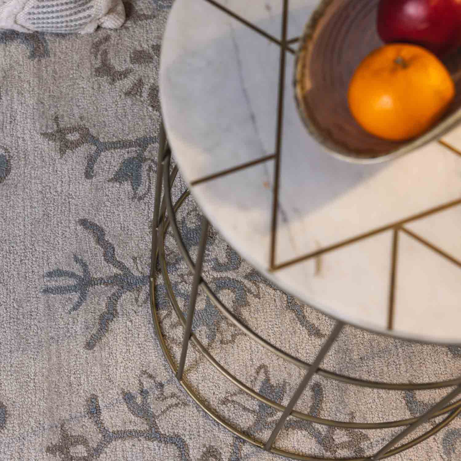Chione Hand Tufted Polyester Rug - Cotton - Hand Tufted - Ajaypee Carpets (Thumbnail 5)