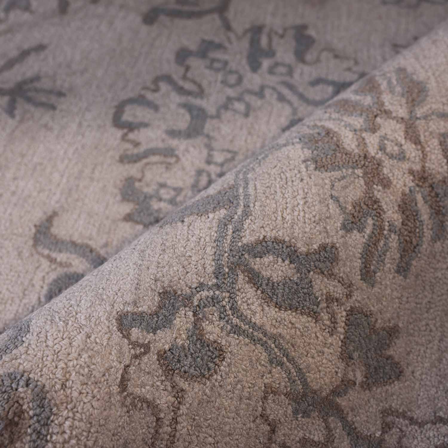 Chione Hand Tufted Polyester Rug - Cotton - Hand Tufted - Ajaypee Carpets (Thumbnail 6)