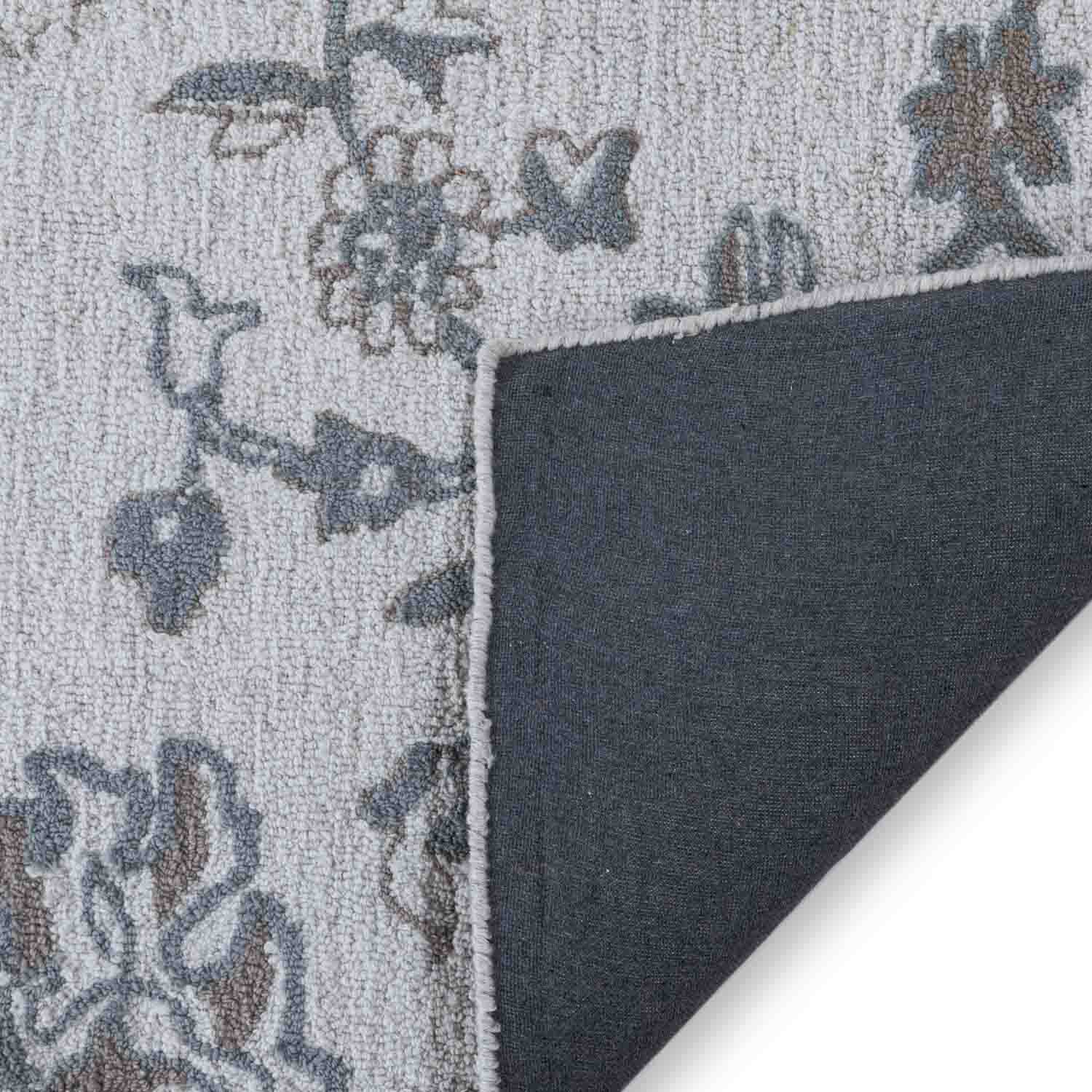 Chione Hand Tufted Polyester Rug - Cotton - Hand Tufted - Ajaypee Carpets (Thumbnail 7)