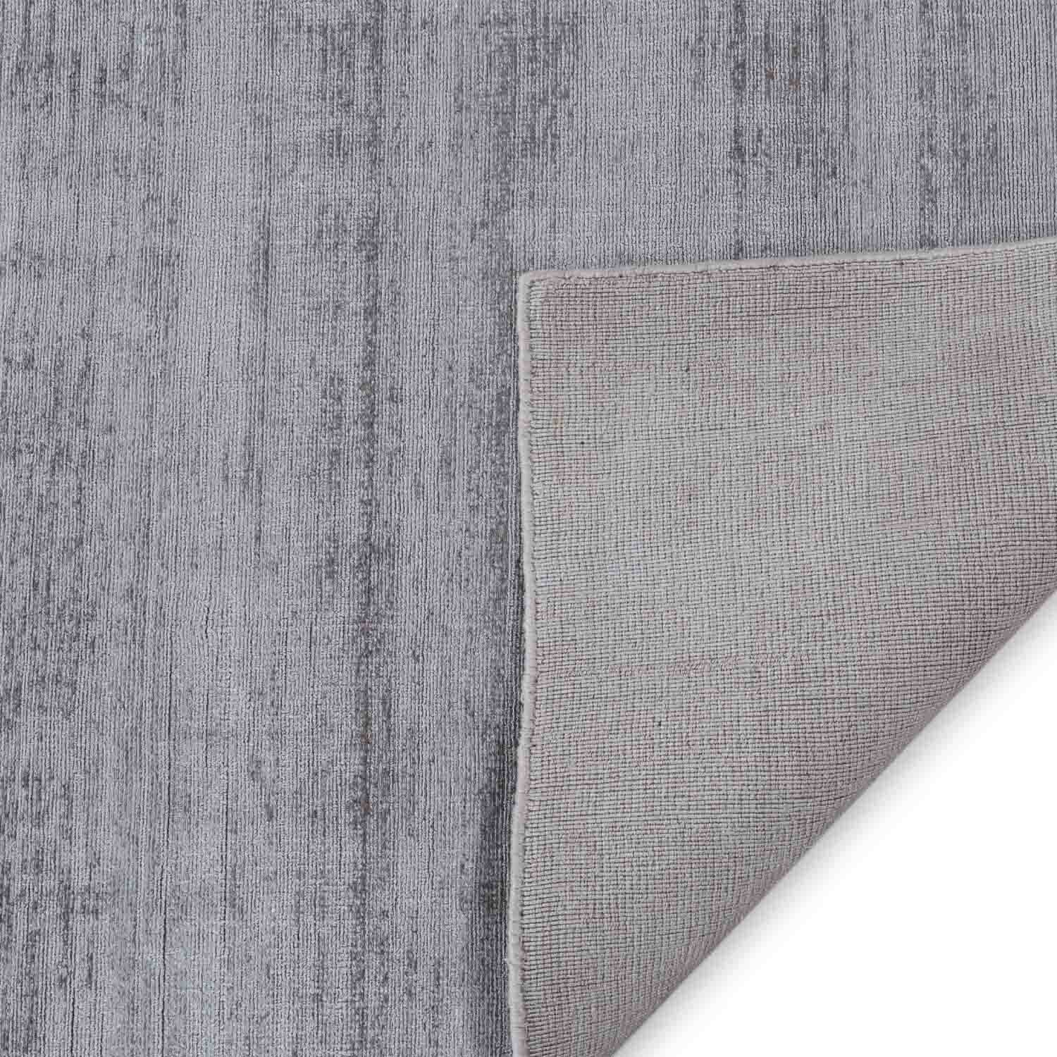 Flux Loom Knotted Banana Silk Rug - Cotton - Hand Tufted - Ajaypee Carpets (Thumbnail 3)