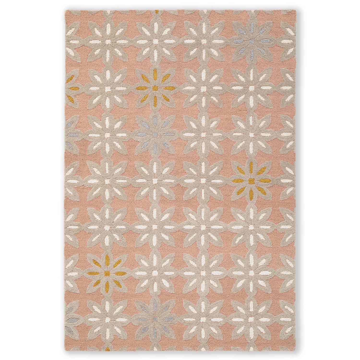 Freya Hand Tufted Woollen Rug - Cotton - Hand Tufted - Ajaypee Carpets (Thumbnail 2)