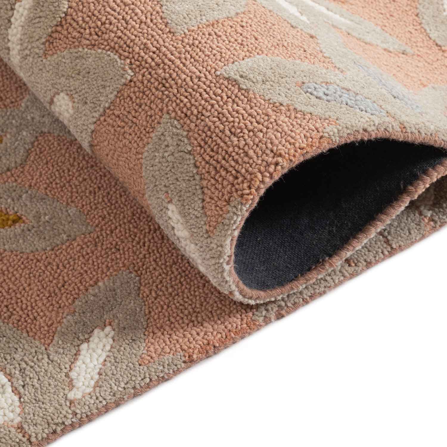 Freya Hand Tufted Woollen Rug - Cotton - Hand Tufted - Ajaypee Carpets (Thumbnail 6)