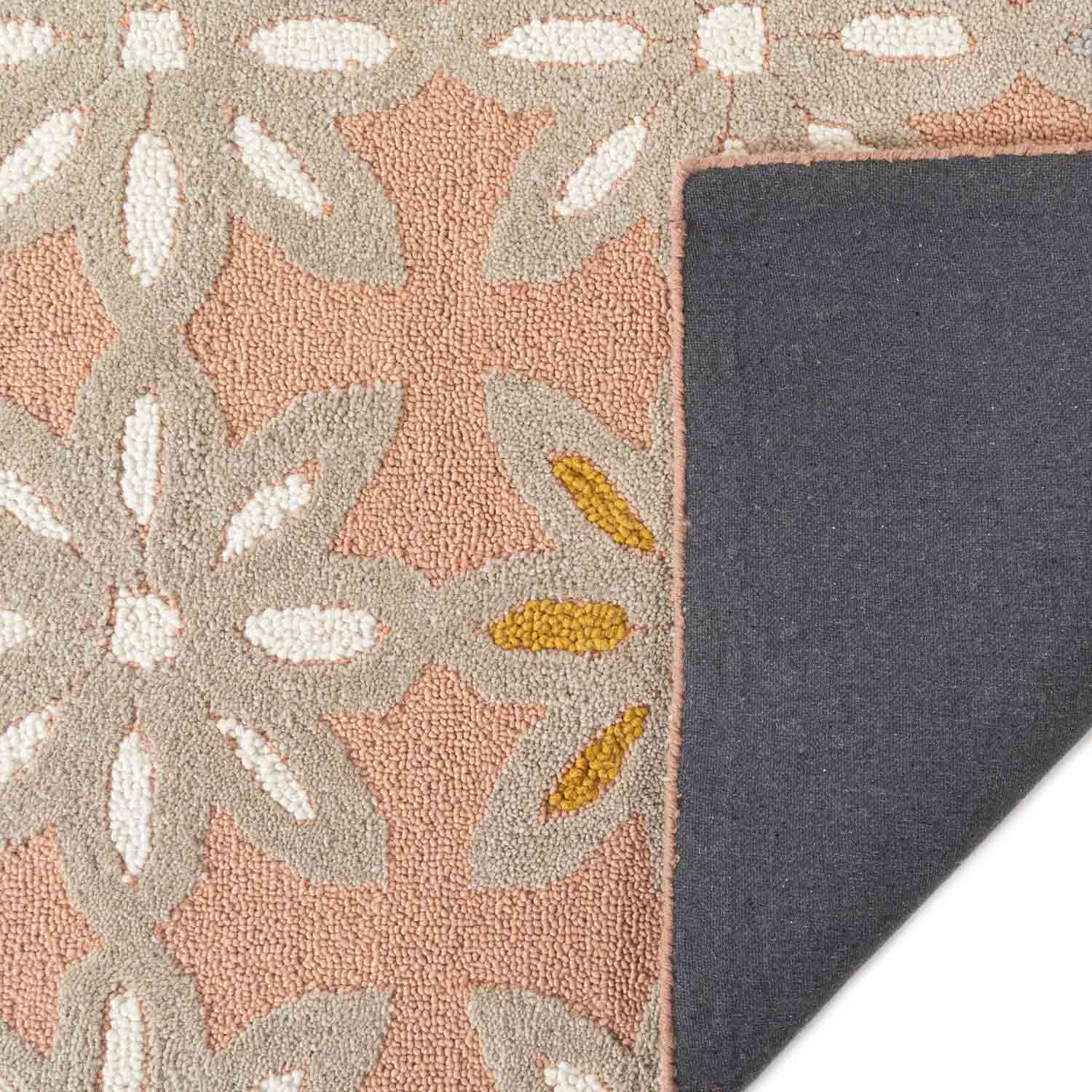 Freya Hand Tufted Woollen Rug - Cotton - Hand Tufted - Ajaypee Carpets (Thumbnail 8)