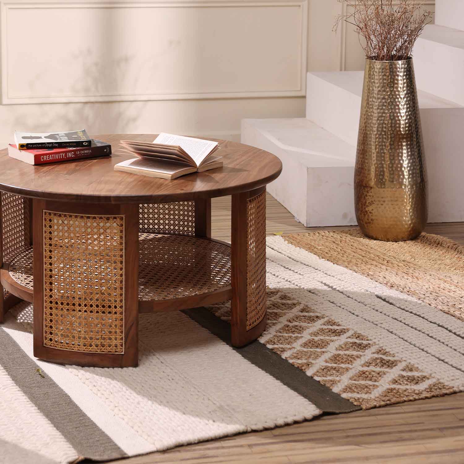 Fusion Flat Weave Wool And Jute Dhurrie – Jute Flatweave handmade carpet by Ajaypee Carpets